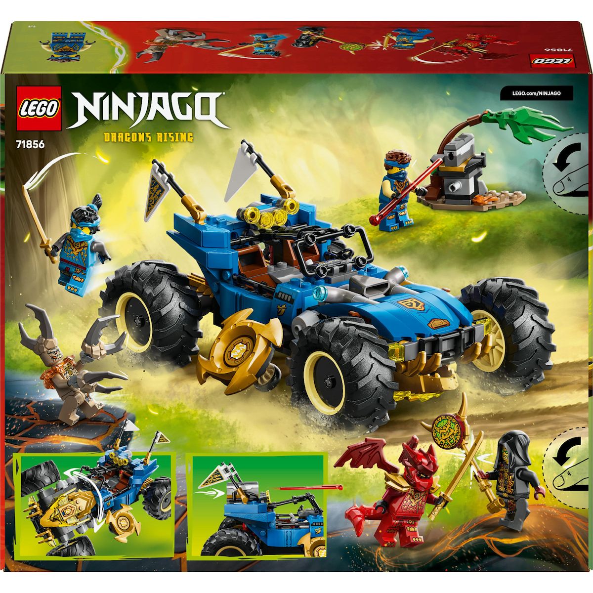 LEGO Ninjago 71856 - La Voiture Transformable de Jay