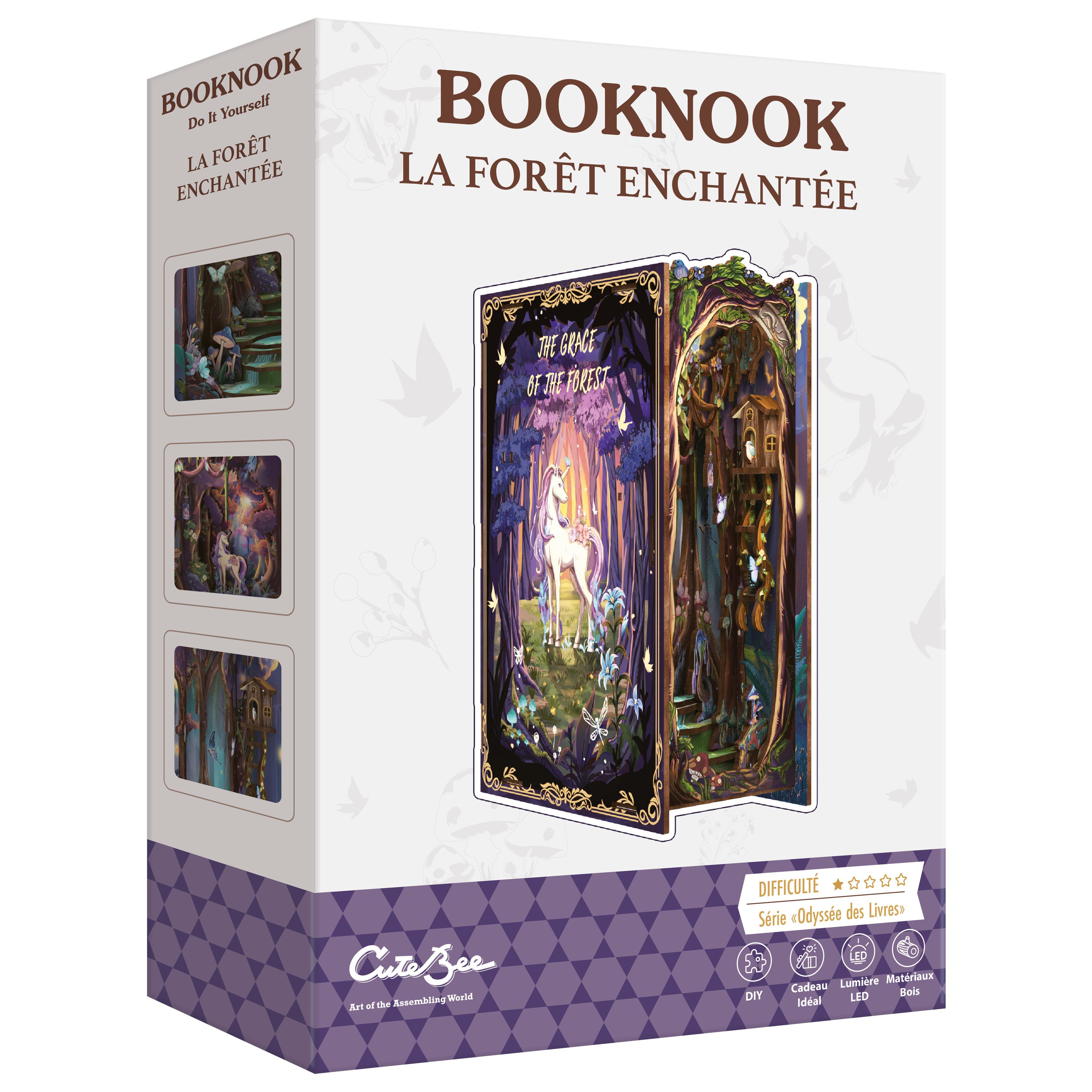 Voir la diapositive 2 : BLACKROCK GAMES Booknook La forêt enchantée - Livre à assembler