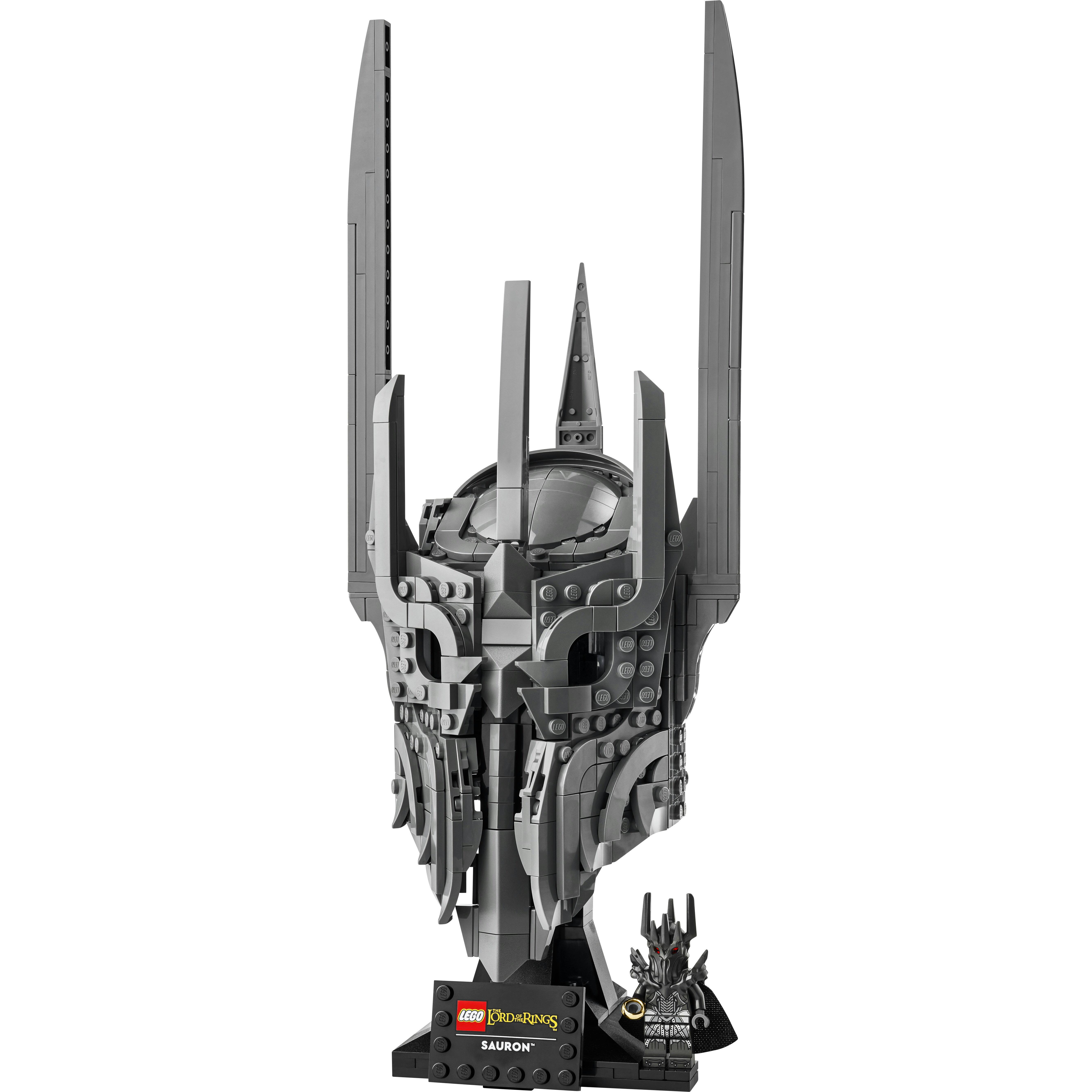 Voir la diapositive 2 : LEGO Icons 11373 Le Seigneur des Anneaux : le Casque de Sauron - Set pour Adulte - Cadeau