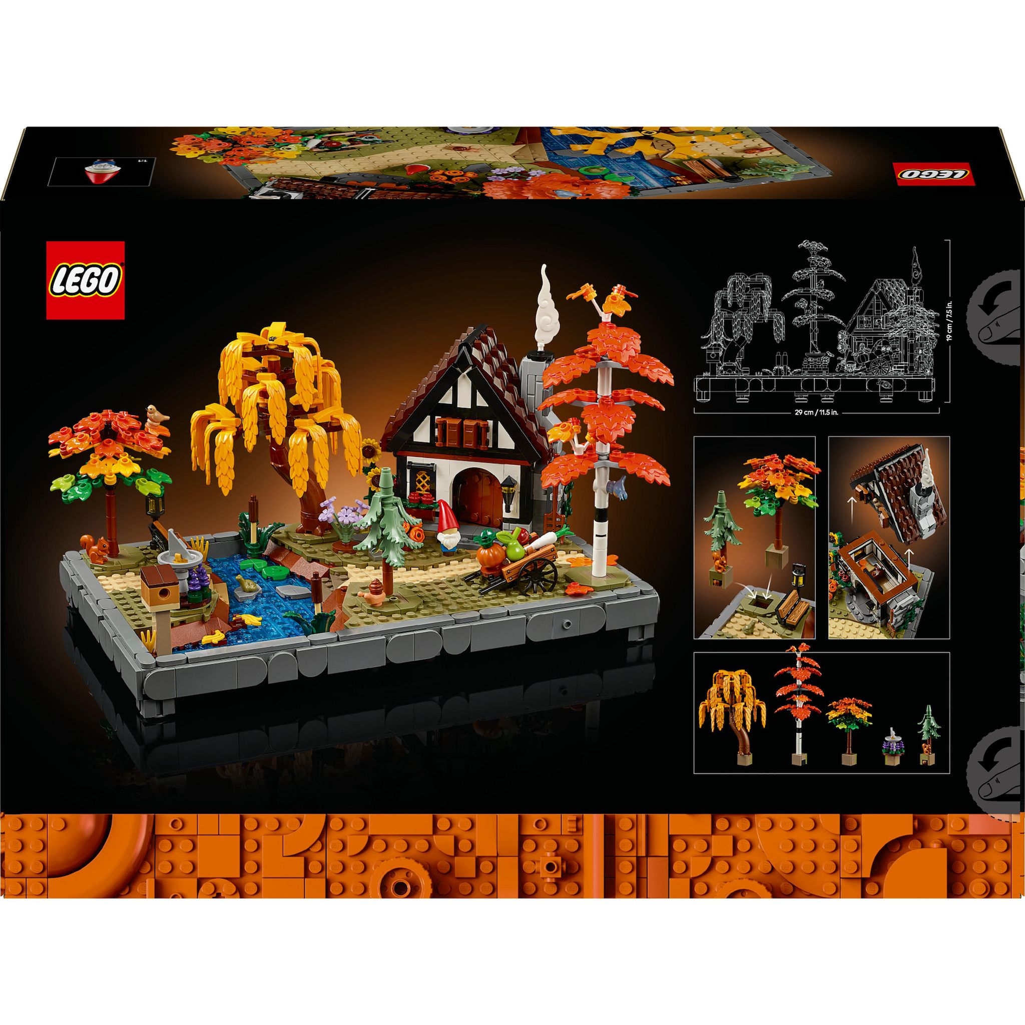Voir la diapositive 8 : LEGO Icons 11372 - Le Jardin d'Automne