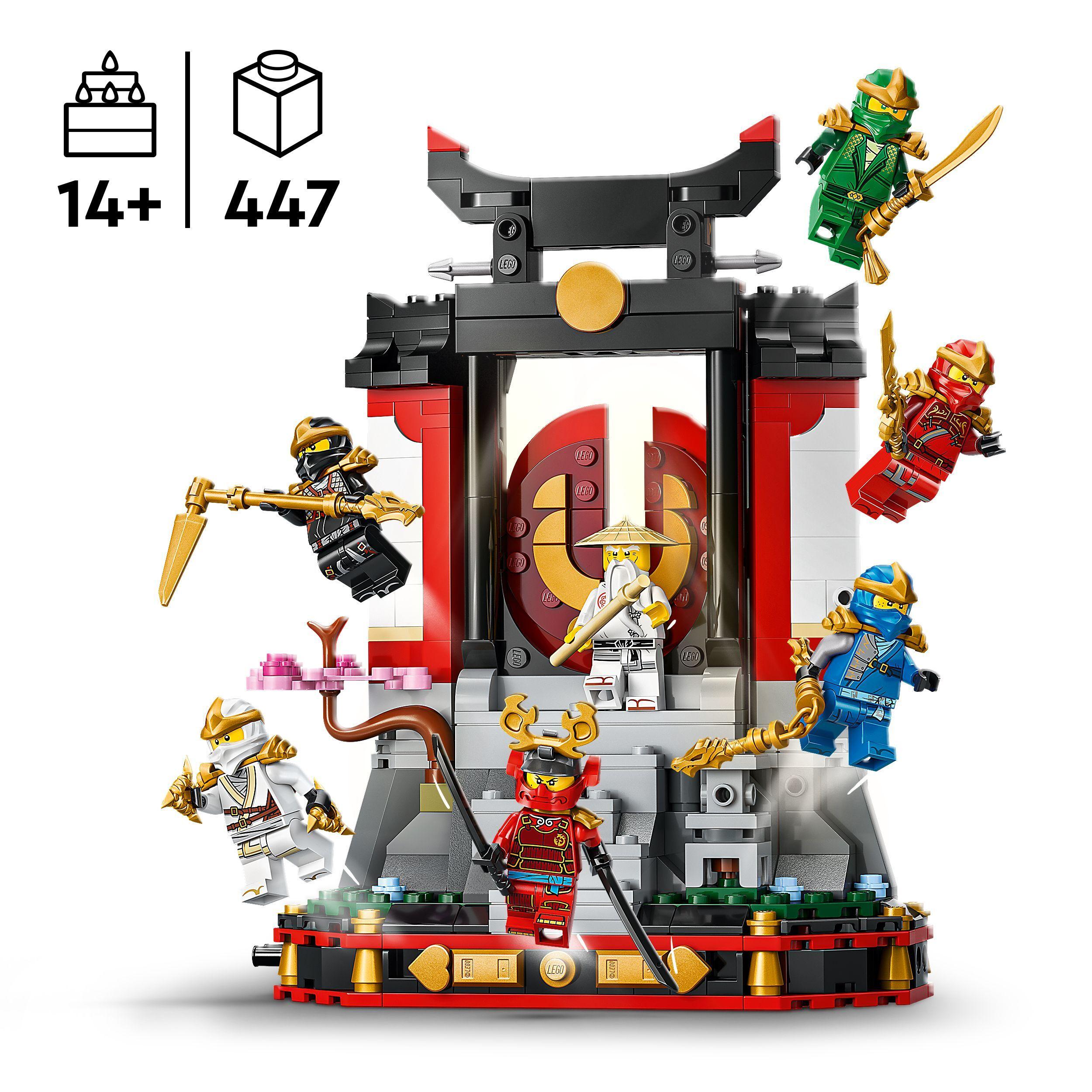 Voir la diapositive 3 : LEGO NINJAGO 71866 - 15ème anniversaire : Collection des personnages Ninjas