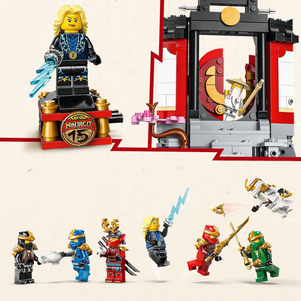 LEGO Ninjago 71866 - 15ème anniversaire : Collection des personnages Ninja