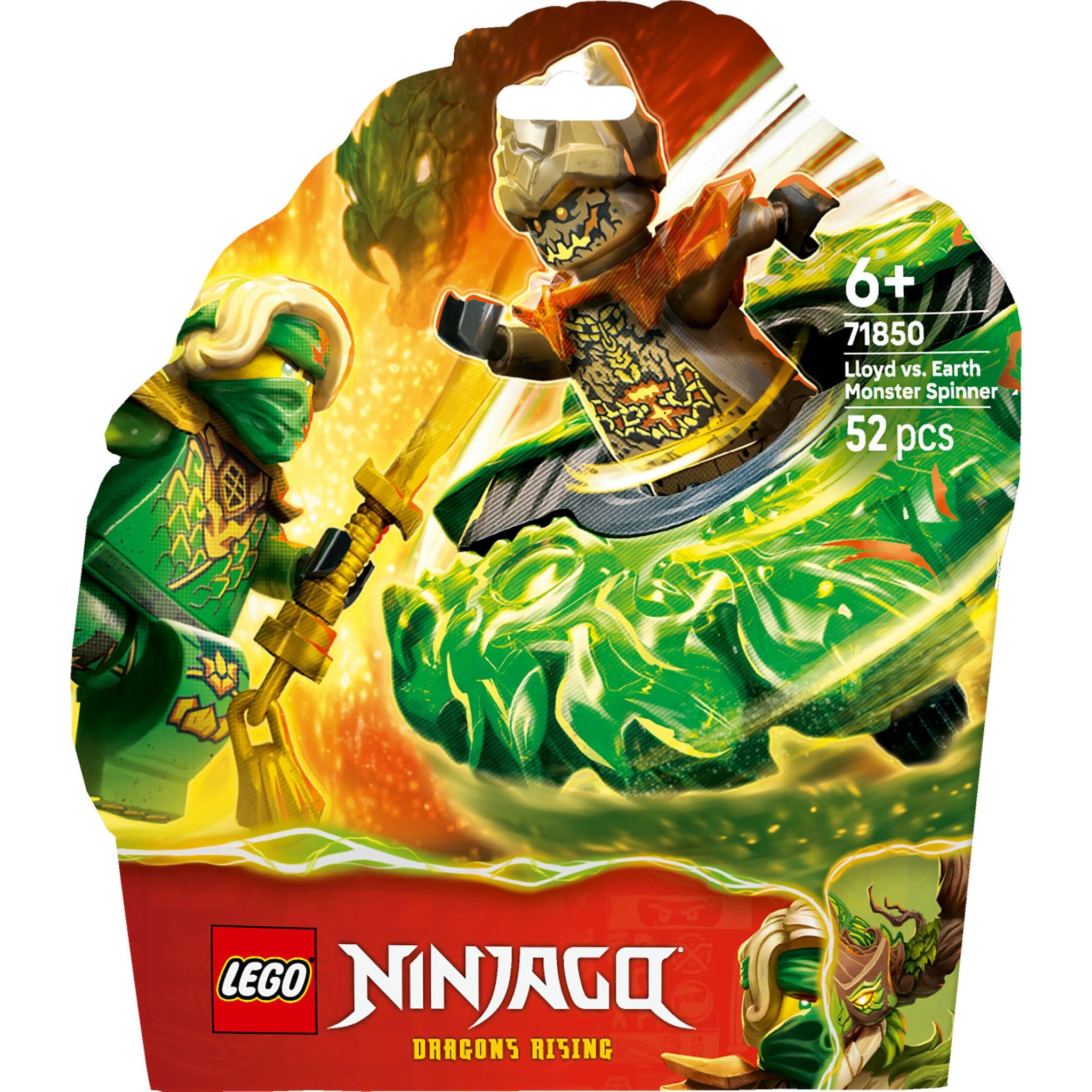 LEGO Ninjago 71850 - Lloyd contre la Toupie du Monstre de la Terre