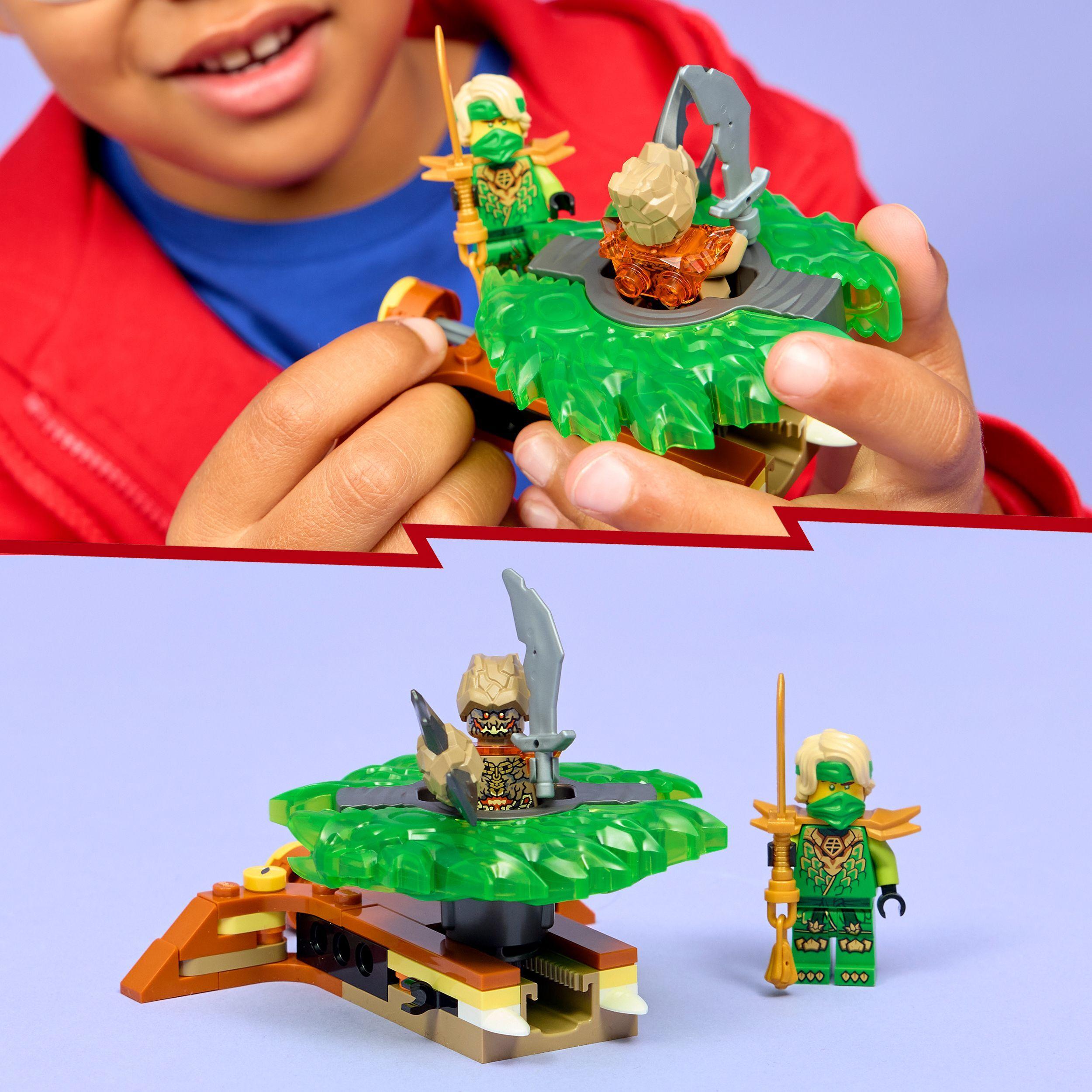 Voir la diapositive 6 : LEGO NINJAGO 71850 Lloyd contre la Toupie du Monstre de la Terre - Jeu de Construction