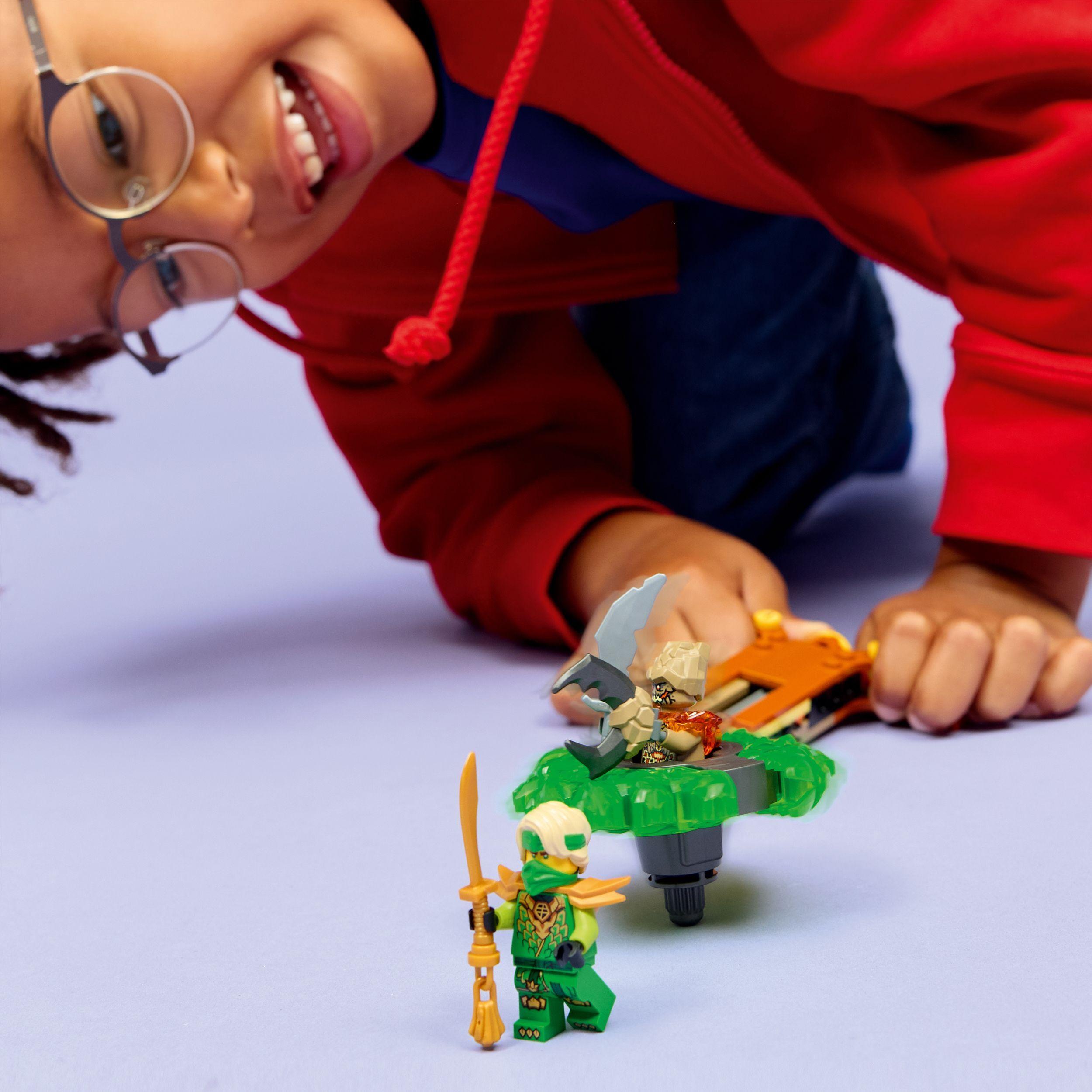 Voir la diapositive 7 : LEGO NINJAGO 71850 Lloyd contre la Toupie du Monstre de la Terre - Jeu de Construction
