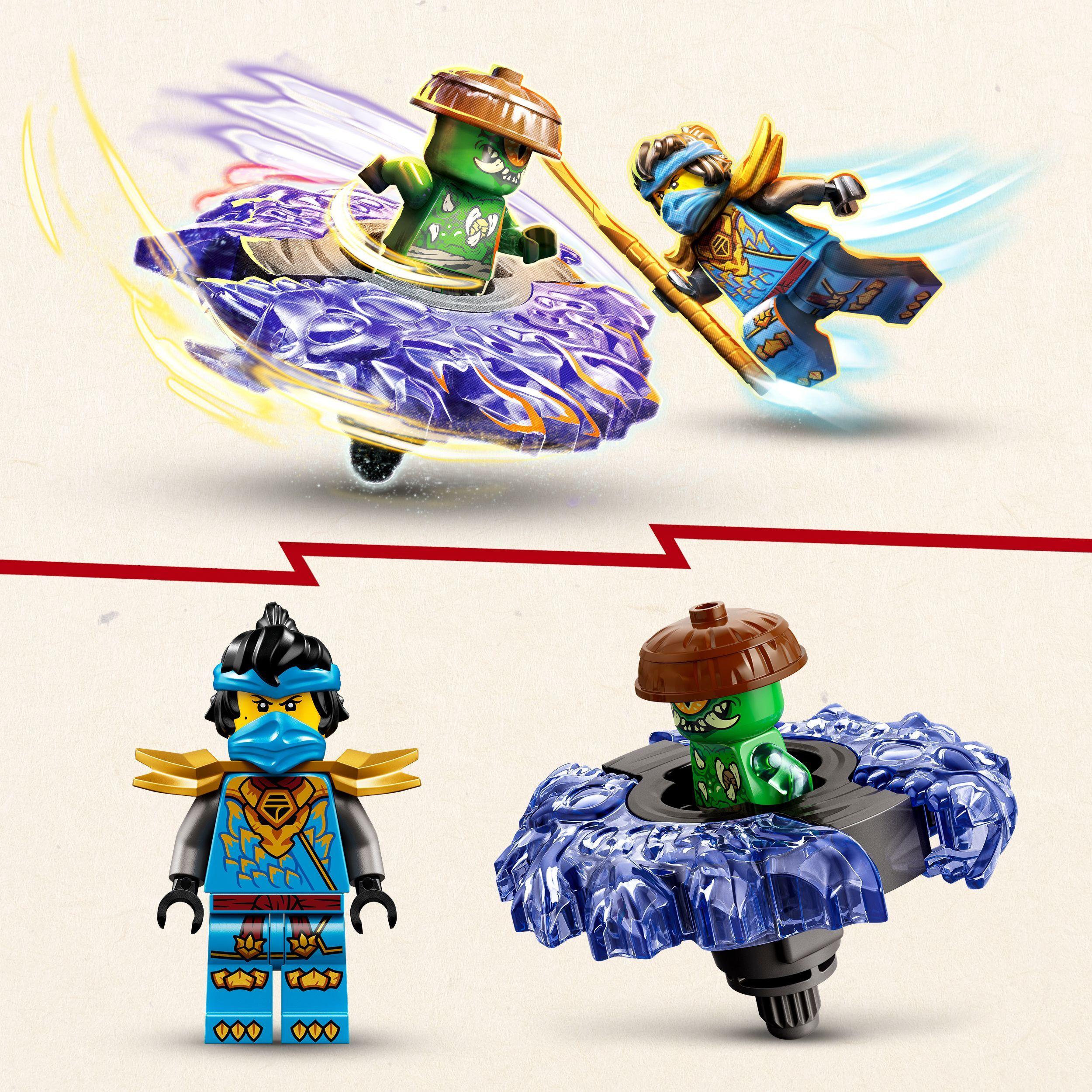 Voir la diapositive 5 : LEGO NINJAGO 71849 Nya contre la Toupie du Monstre Mutant - Jeu de Construction 6 ans