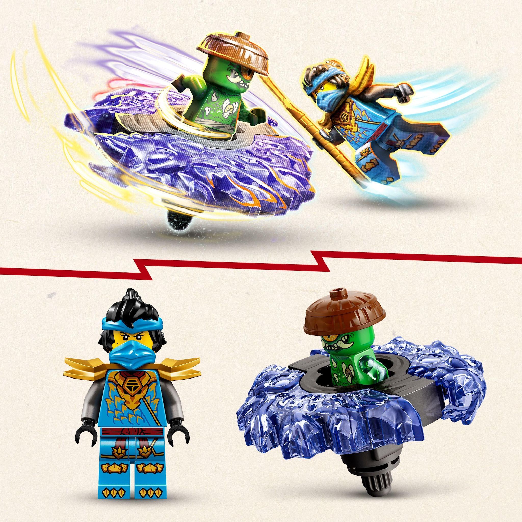 Voir la diapositive 5 : LEGO Ninjago 71849 - Nya contre la Toupie du Monstre Mutant
