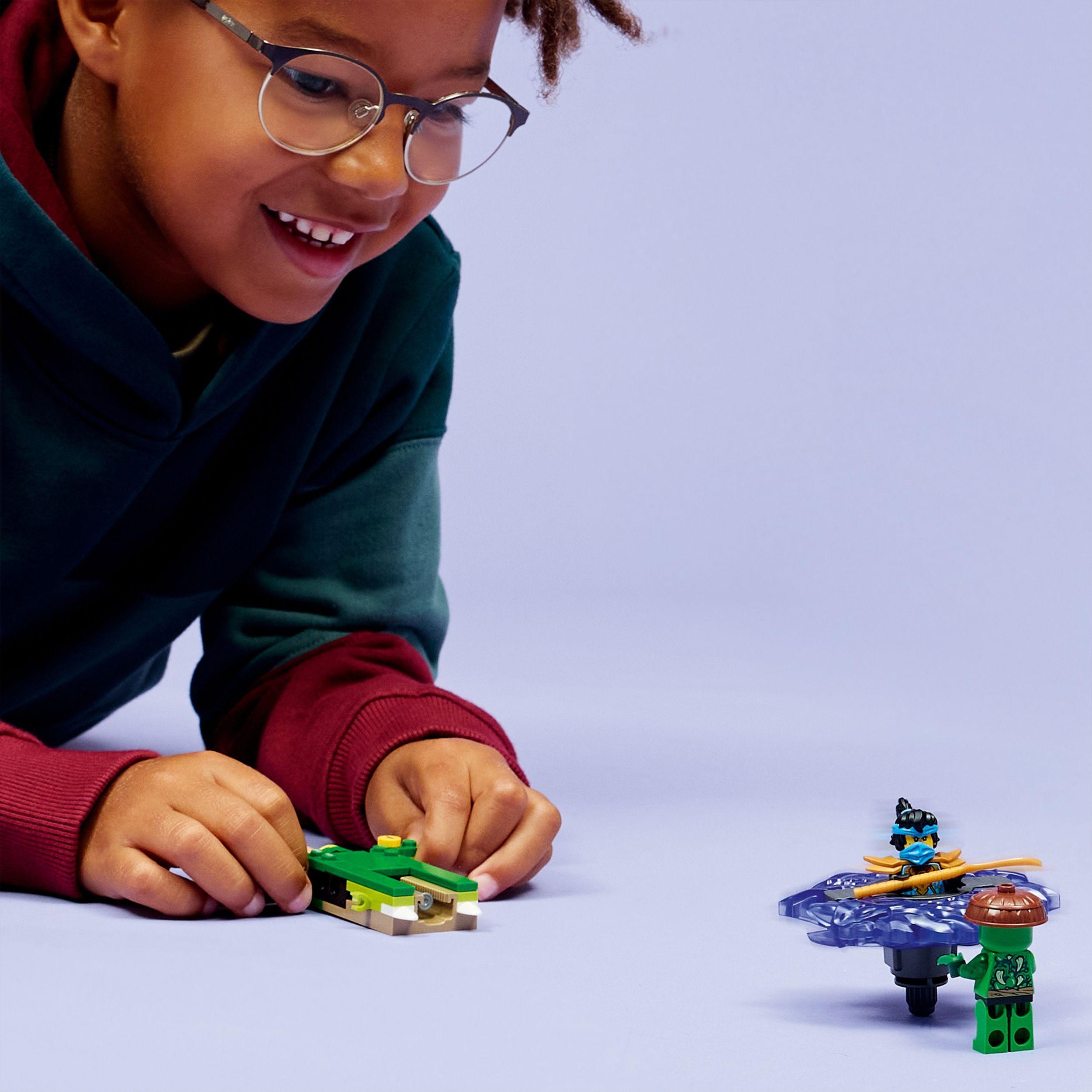 Voir la diapositive 7 : LEGO NINJAGO 71849 Nya contre la Toupie du Monstre Mutant - Jeu de Construction 6 ans