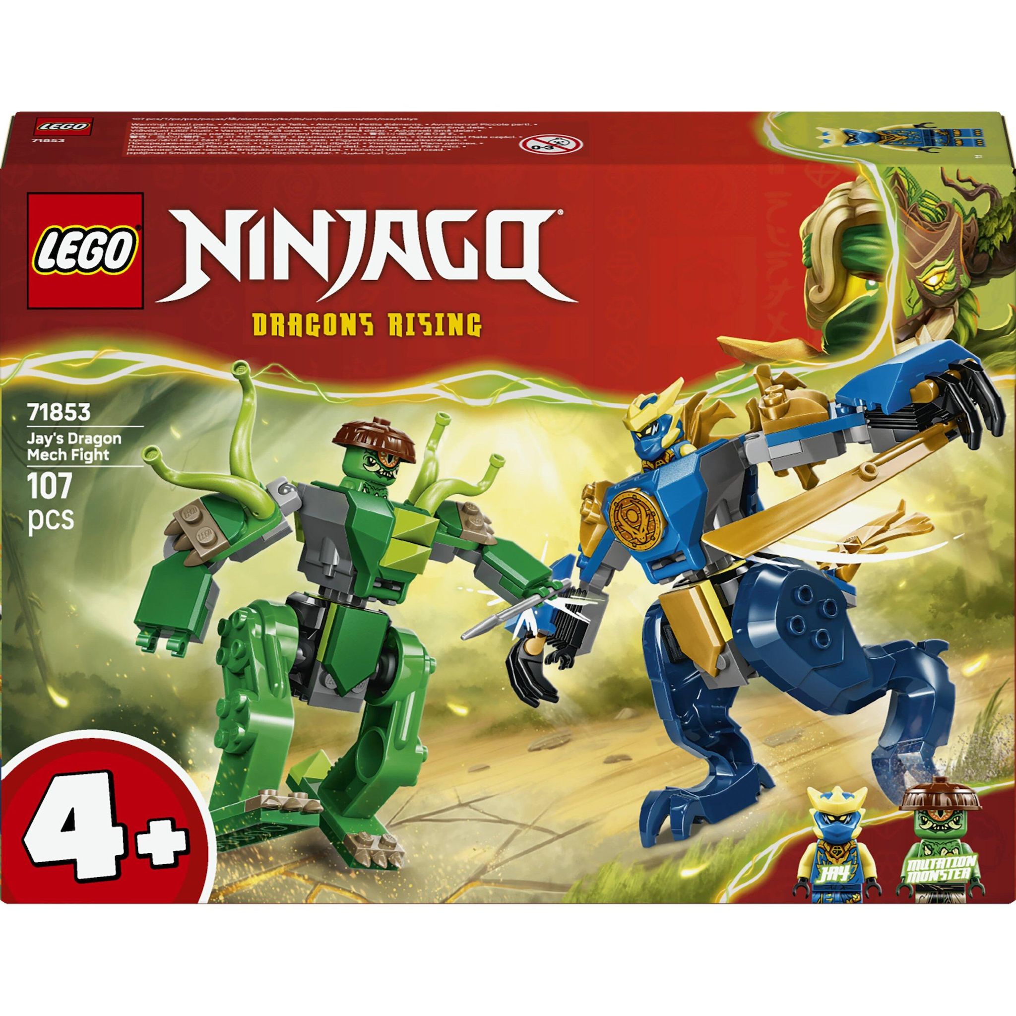 LEGO Ninjago 71853 - Le combat du Robot Dragon de Jay