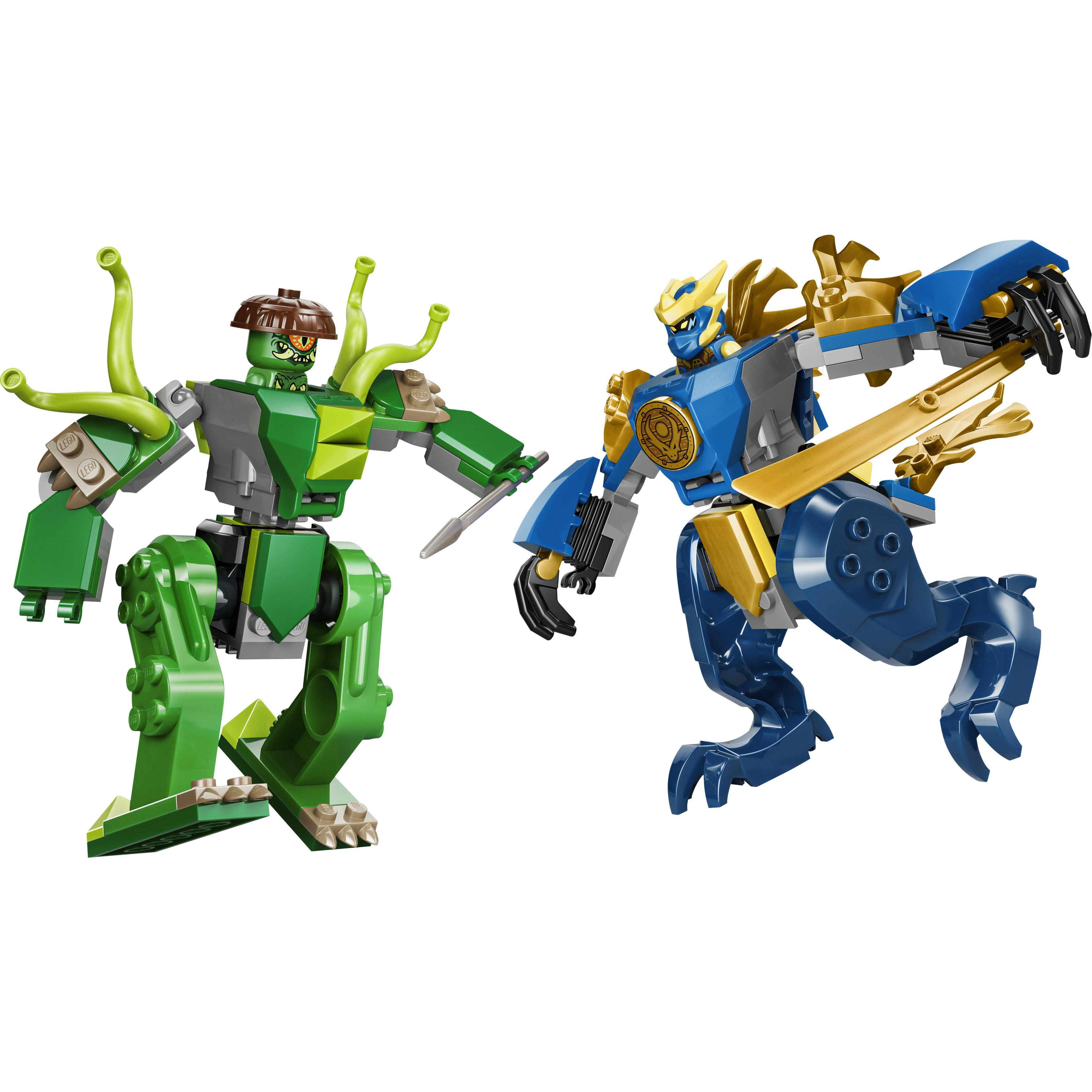 Voir la diapositive 2 : LEGO NINJAGO 71853 Le Combat du Robot Dragon de Jay - Jeu de Construction 4 ans - Cadeau