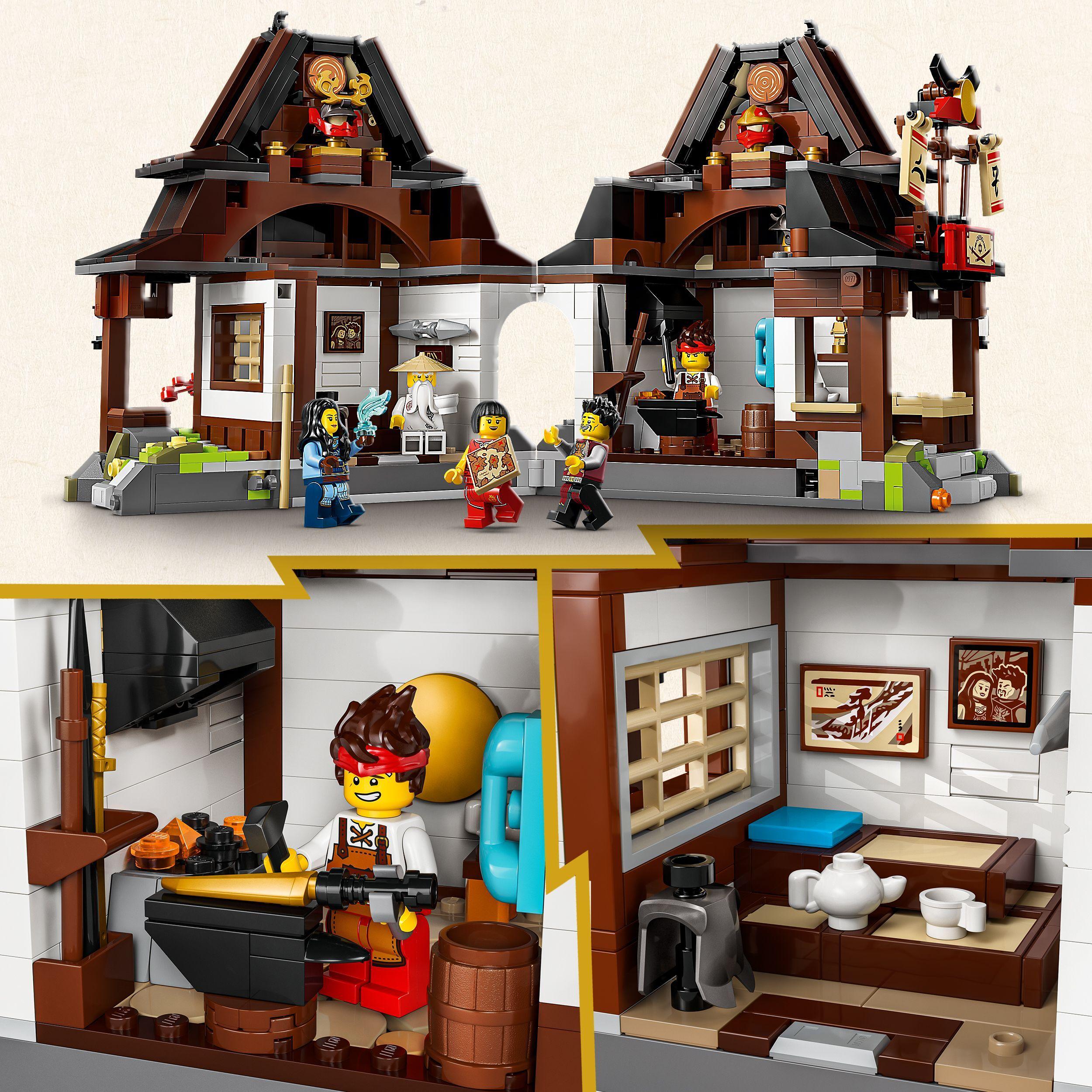 Voir la diapositive 4 : LEGO NINJAGO 71858 15e Anniversaire - La Forge des Quatre Armes - Jeu de Construction Ado
