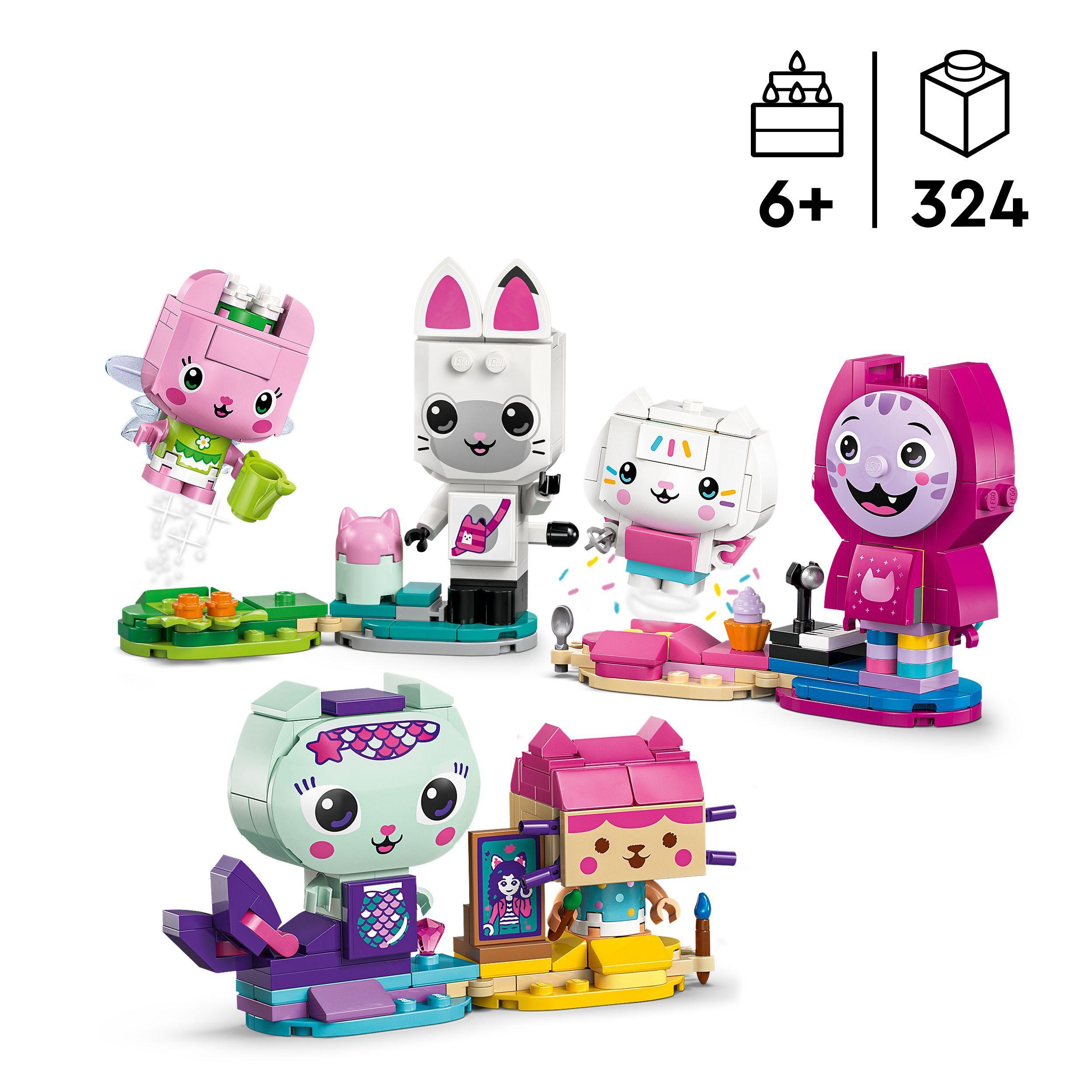 Voir la diapositive 3 : LEGO Gabby et la Maison Magique 11215 - Les Gabbychats en Briques