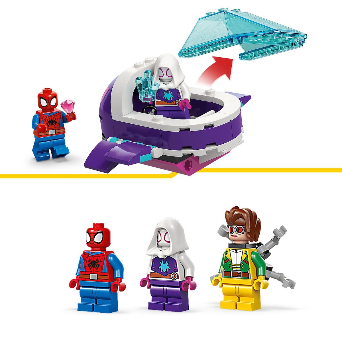 LEGO Marvel 11207 - Spidey et les véhicules sous marins