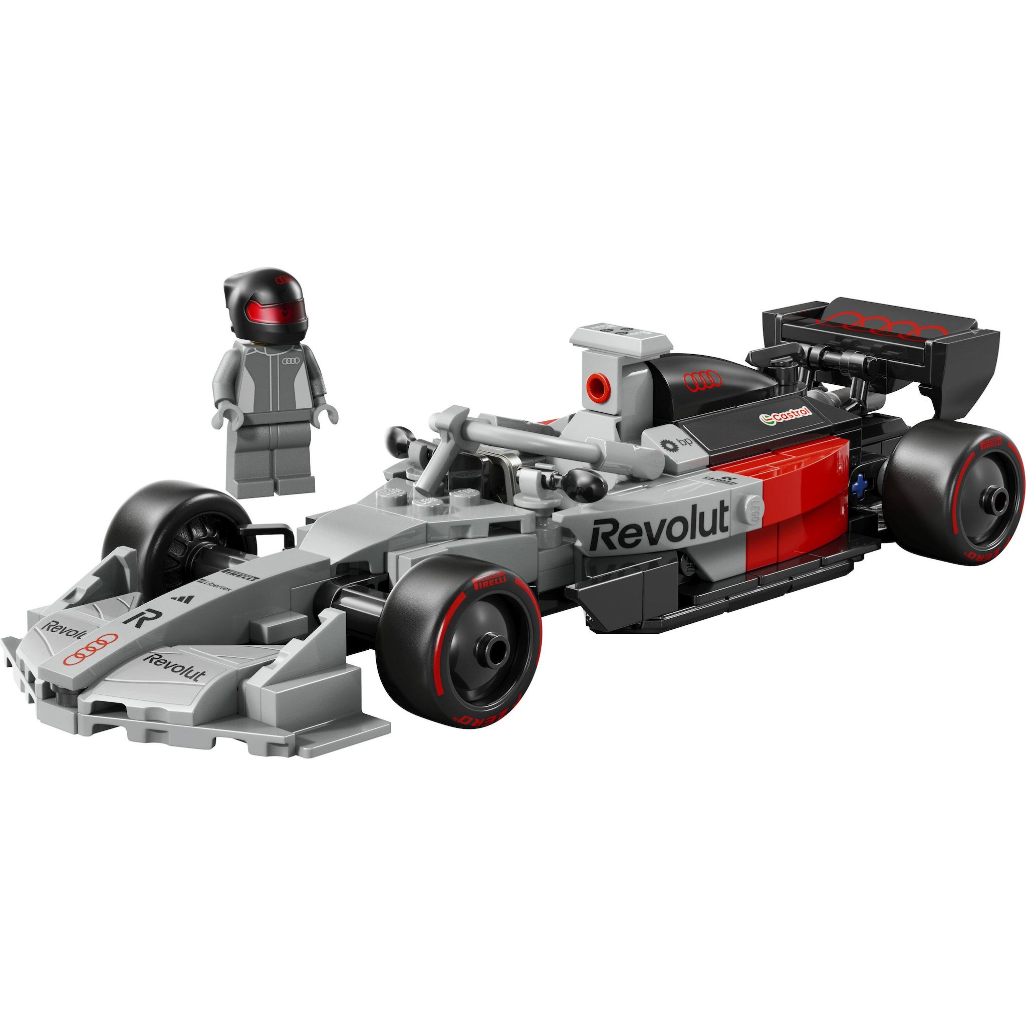 Voir la diapositive 2 : LEGO Speed Champions 77259 - Voiture de course Audi Revolut F1 Team R26