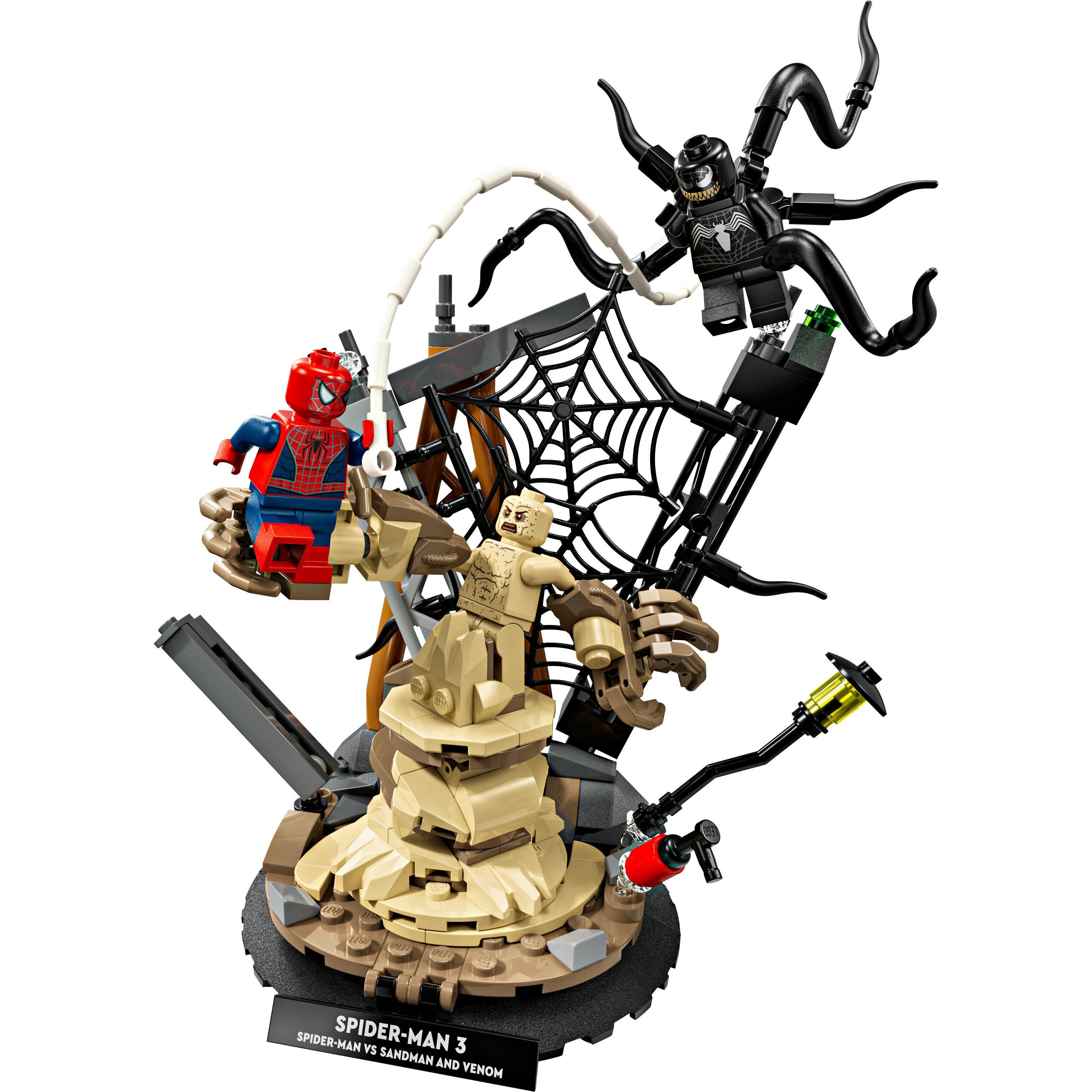 Voir la diapositive 2 : LEGO Marvel 76334 - Le combat légendaire entre Spider-man et Sandman