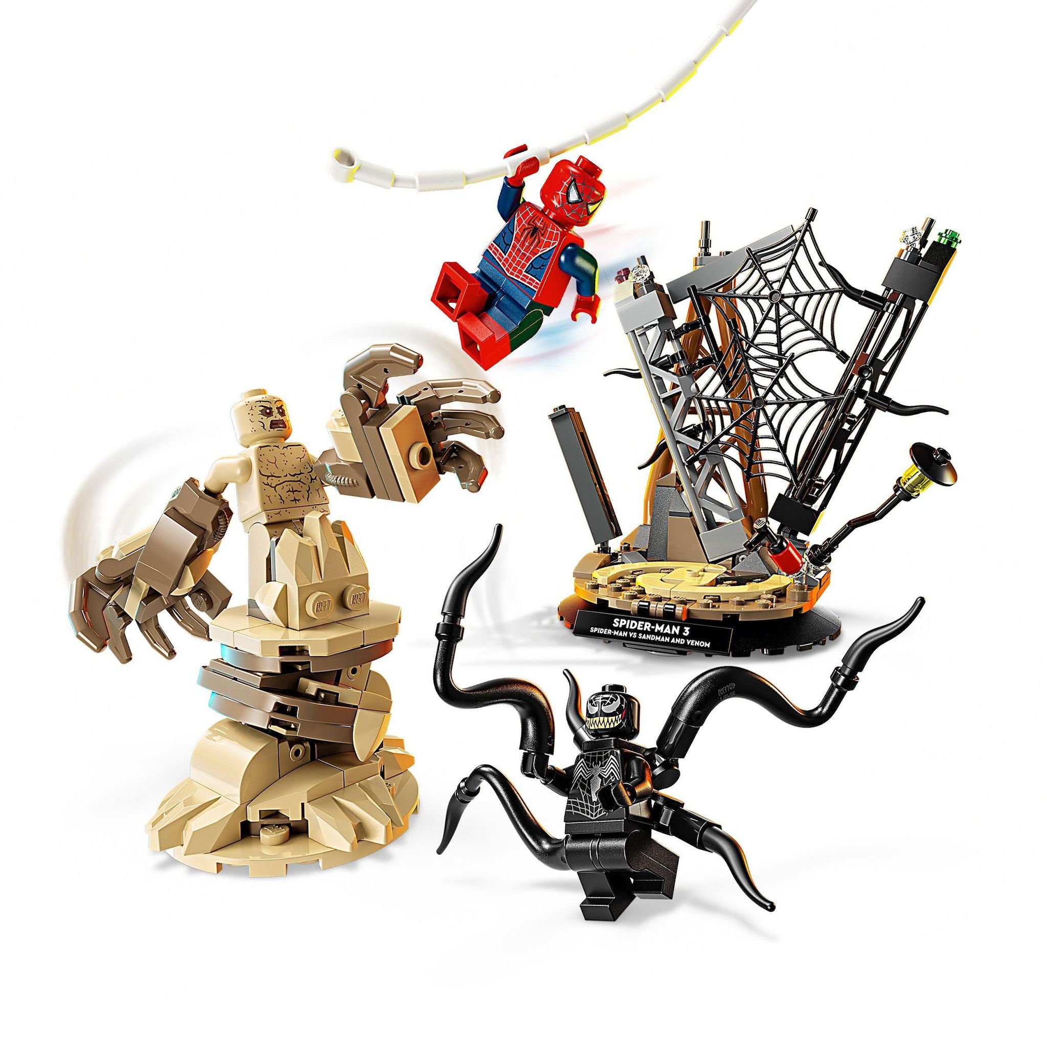 Voir la diapositive 4 : LEGO Marvel 76334 - Le combat légendaire entre Spider-man et Sandman