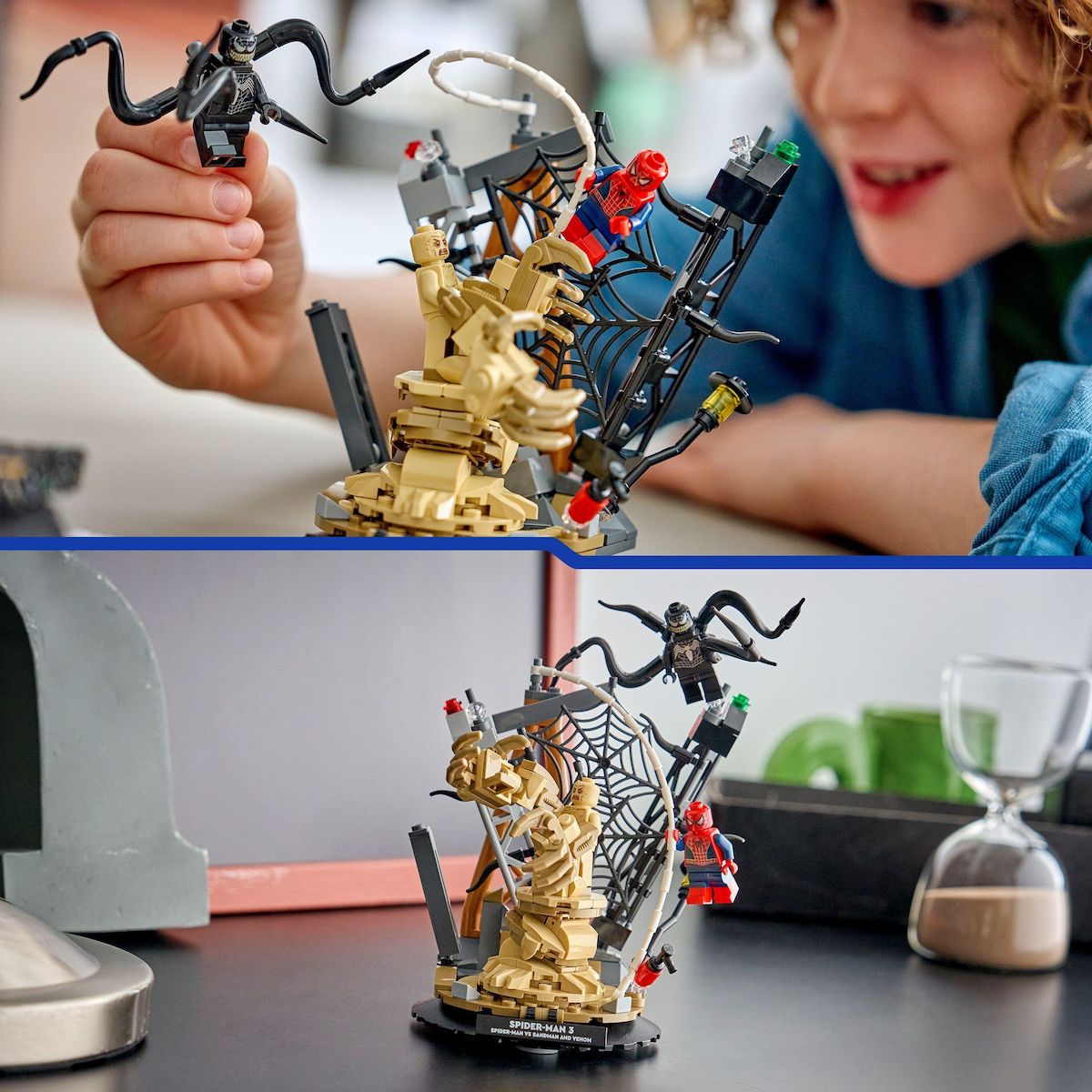 LEGO Marvel 76334 - Le combat légendaire entre Spider-man et Sandman