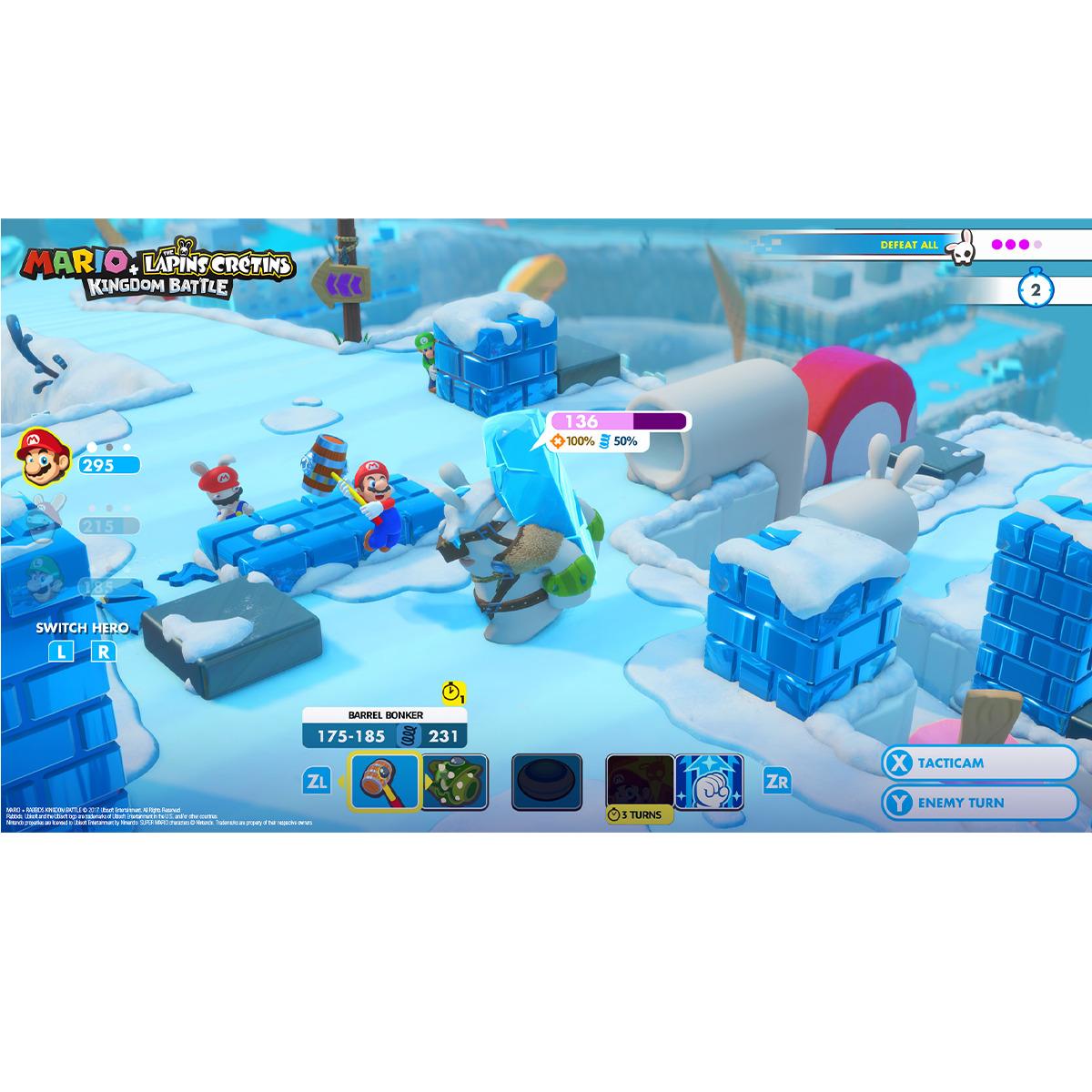 Voir la diapositive 3 : Mario + Lapins Crétins Kingdom Battle / Mario + Lapins Crétins Sparks of Hope - Code de téléchargement - Nintendo Switch