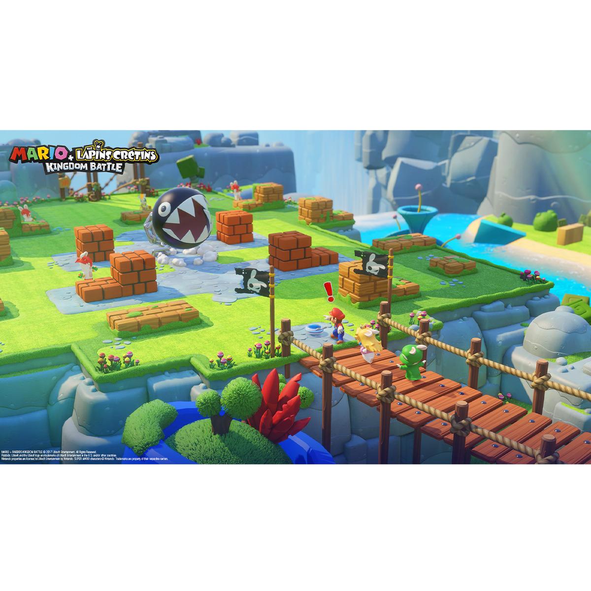 Voir la diapositive 4 : Mario + Lapins Crétins Kingdom Battle / Mario + Lapins Crétins Sparks of Hope - Code de téléchargement - Nintendo Switch