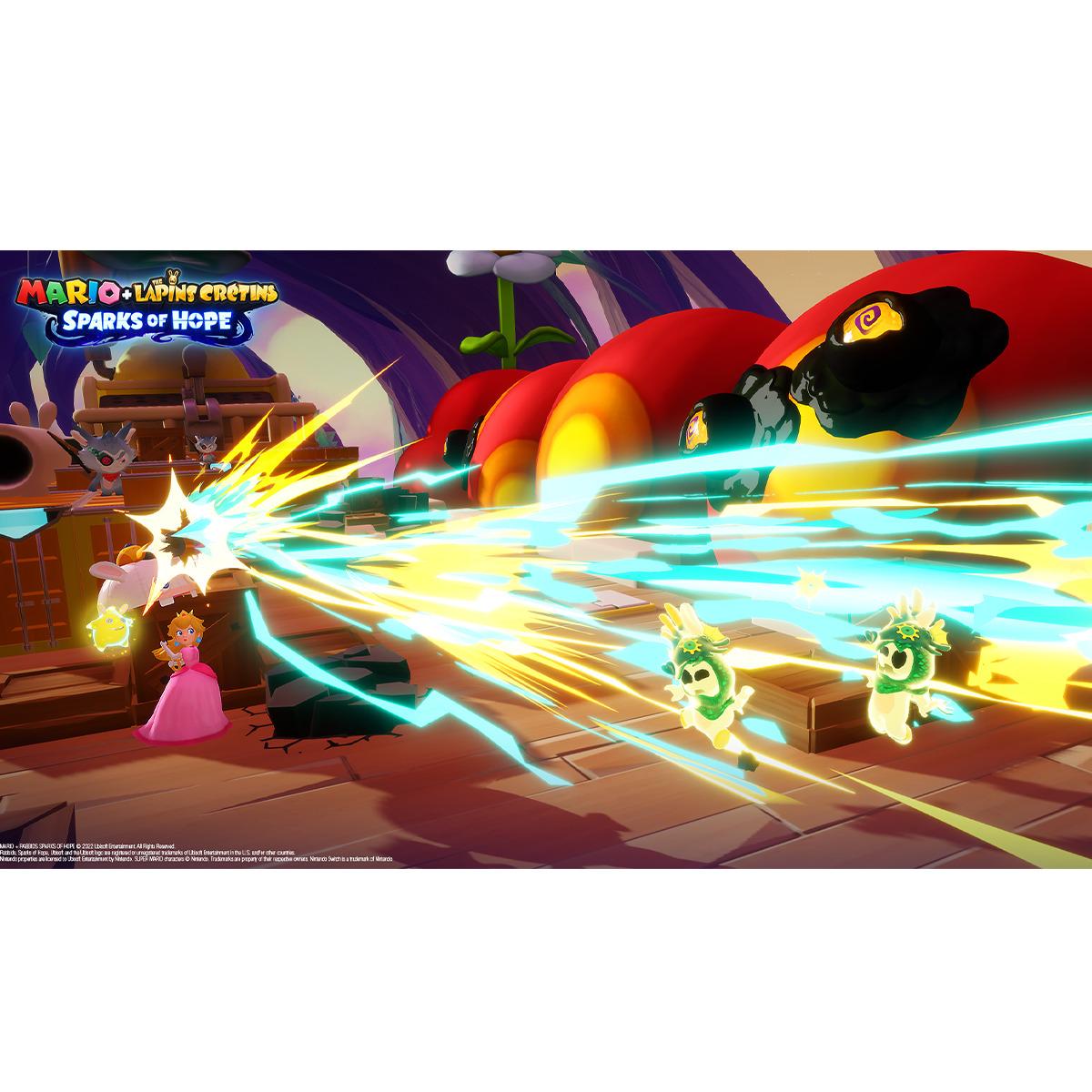 Voir la diapositive 6 : Mario + Lapins Crétins Kingdom Battle / Mario + Lapins Crétins Sparks of Hope - Code de téléchargement - Nintendo Switch