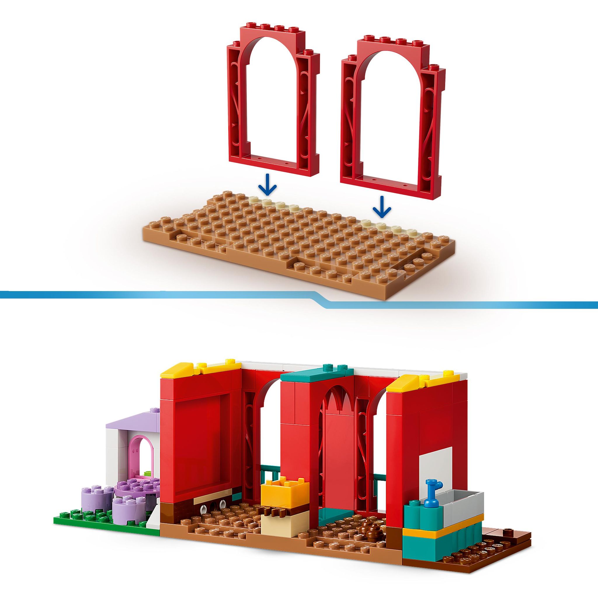 Voir la diapositive 4 : LEGO Disney 43304 - Le Ranch de Blaze Toy Story 5 - Jeu Éducatif 4 ans - Cadeau