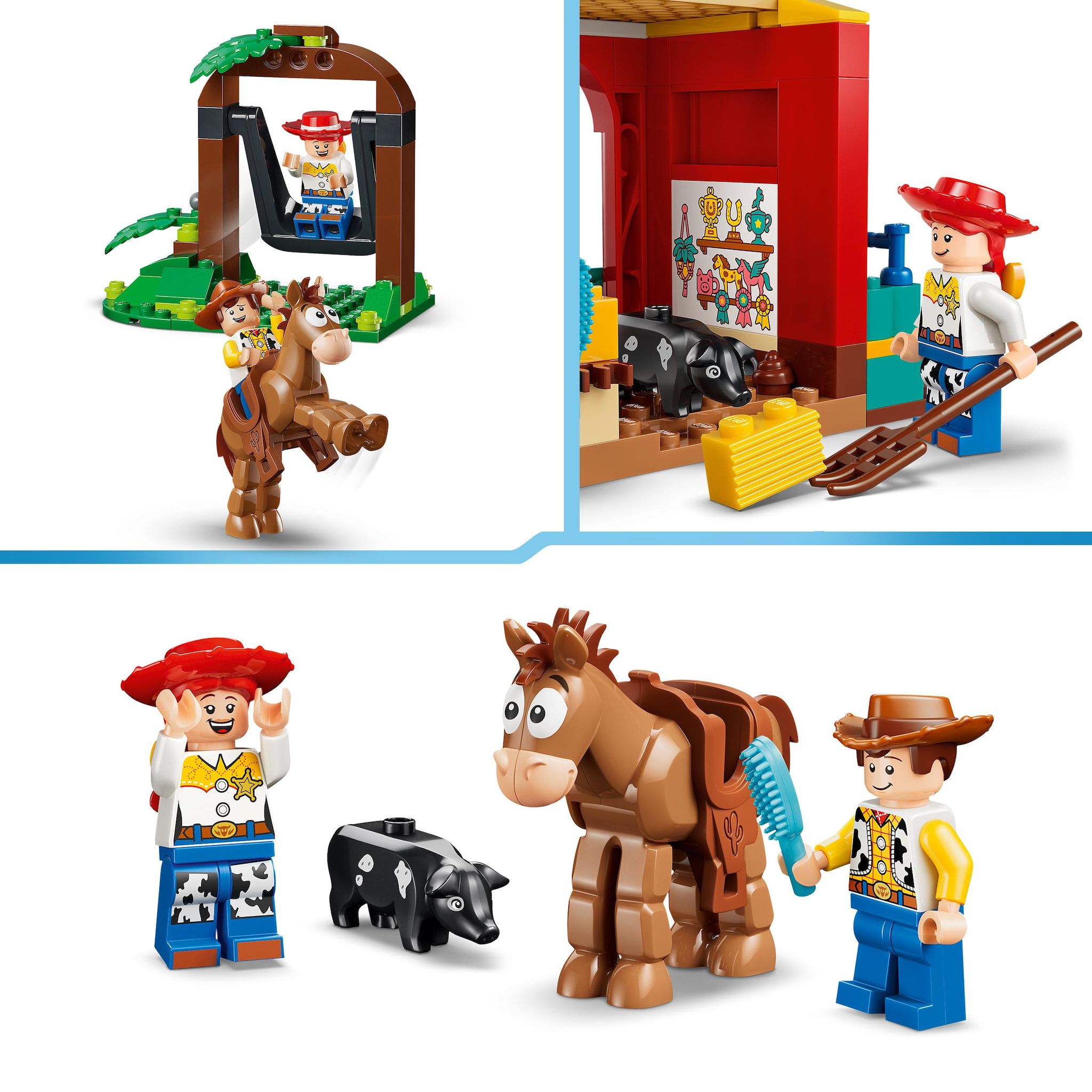 Voir la diapositive 5 : LEGO Disney 43304 - Le Ranch de Blaze Toy Story 5 - Jeu Éducatif 4 ans - Cadeau