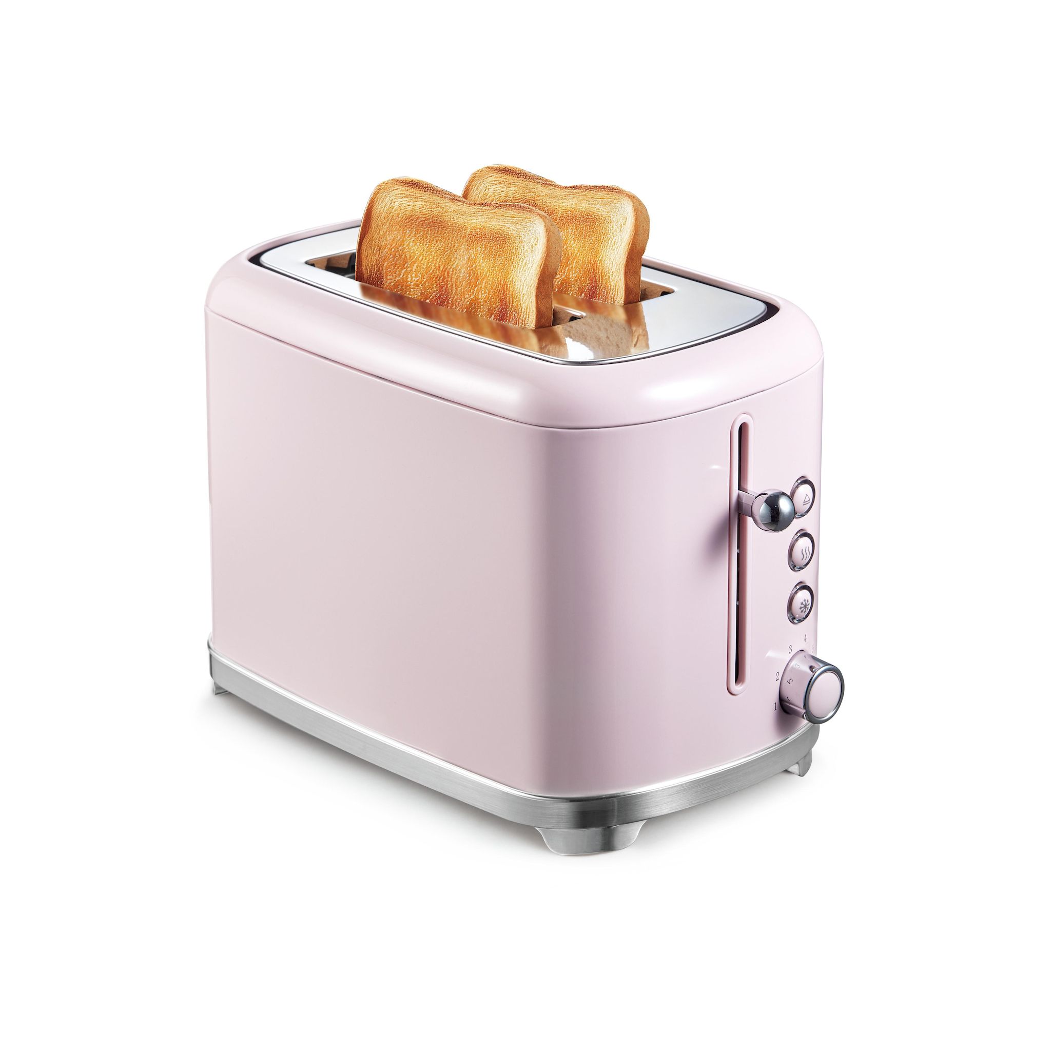 QILIVE Grille pain retro Q.5259 - Rose