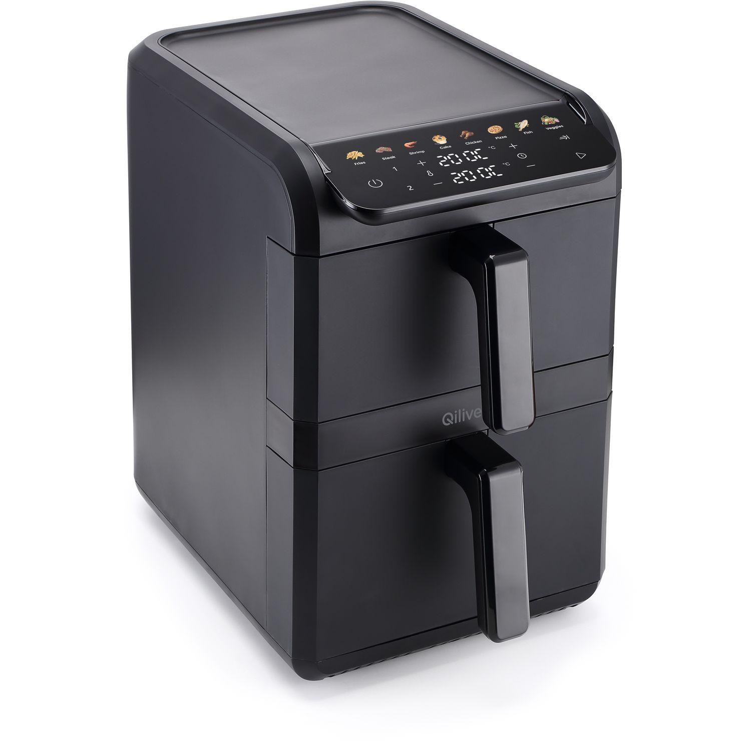 Voir la diapositive 2 : QILIVE Friteuse sans huile à air chaud Q.5555 - Noir