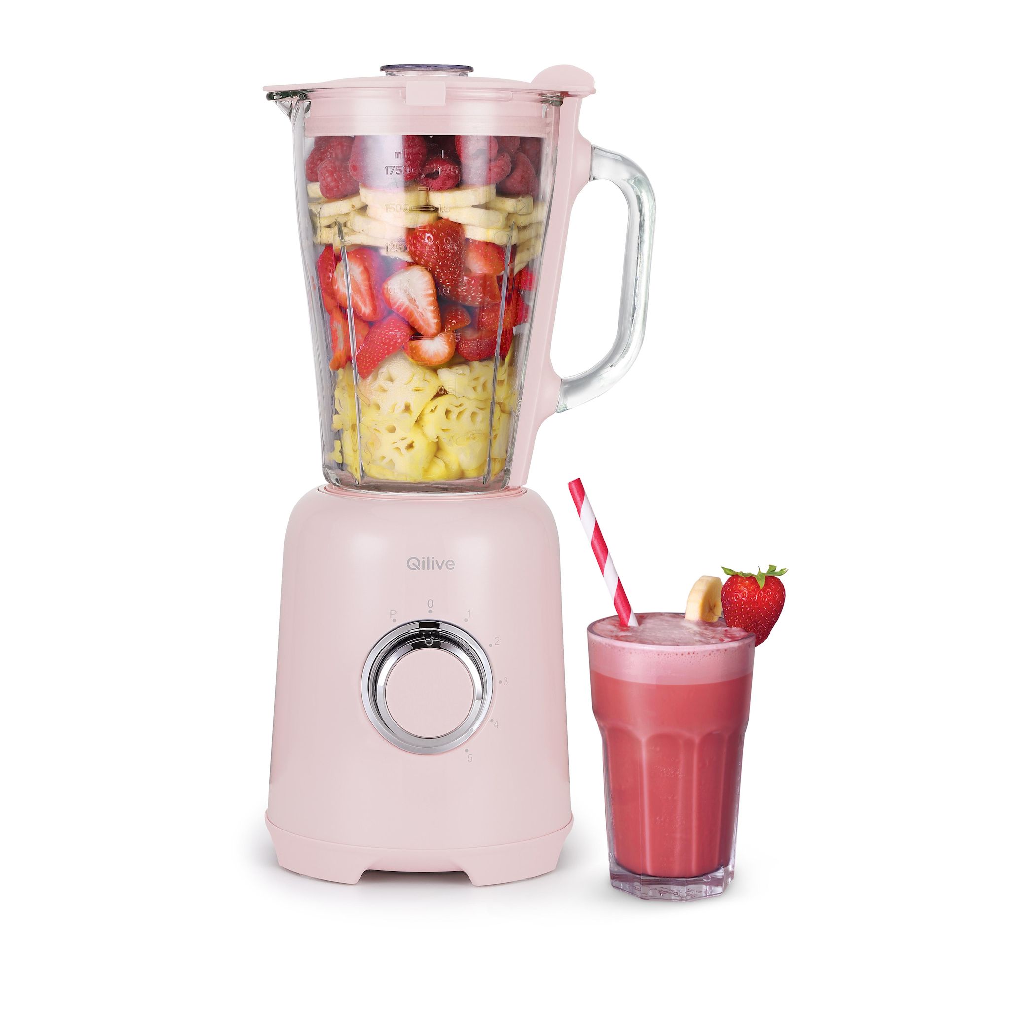 QILIVE Blender Q.5123 - Rose