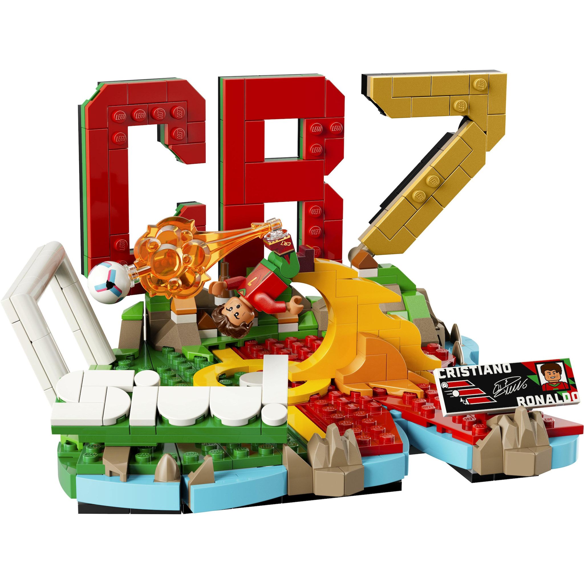 Voir la diapositive 2 : LEGO Editions 43012 - Cristiano Ronaldo CR7