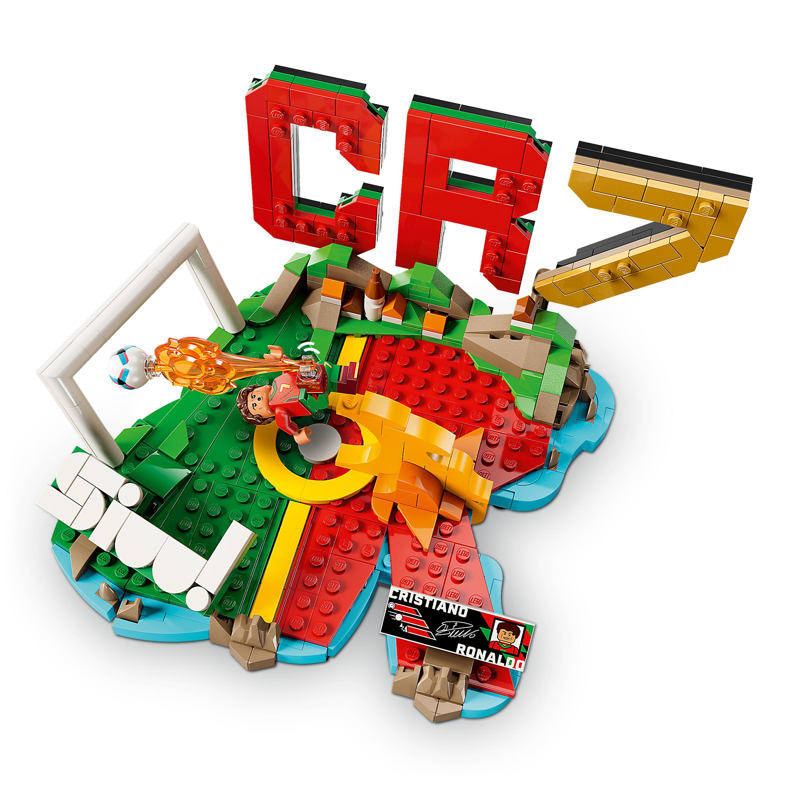 Voir la diapositive 4 : LEGO LEGO Editions 43012 Cristiano Ronaldo – Best Of - Jeu dès 10 ans - Décoration de Chambre
