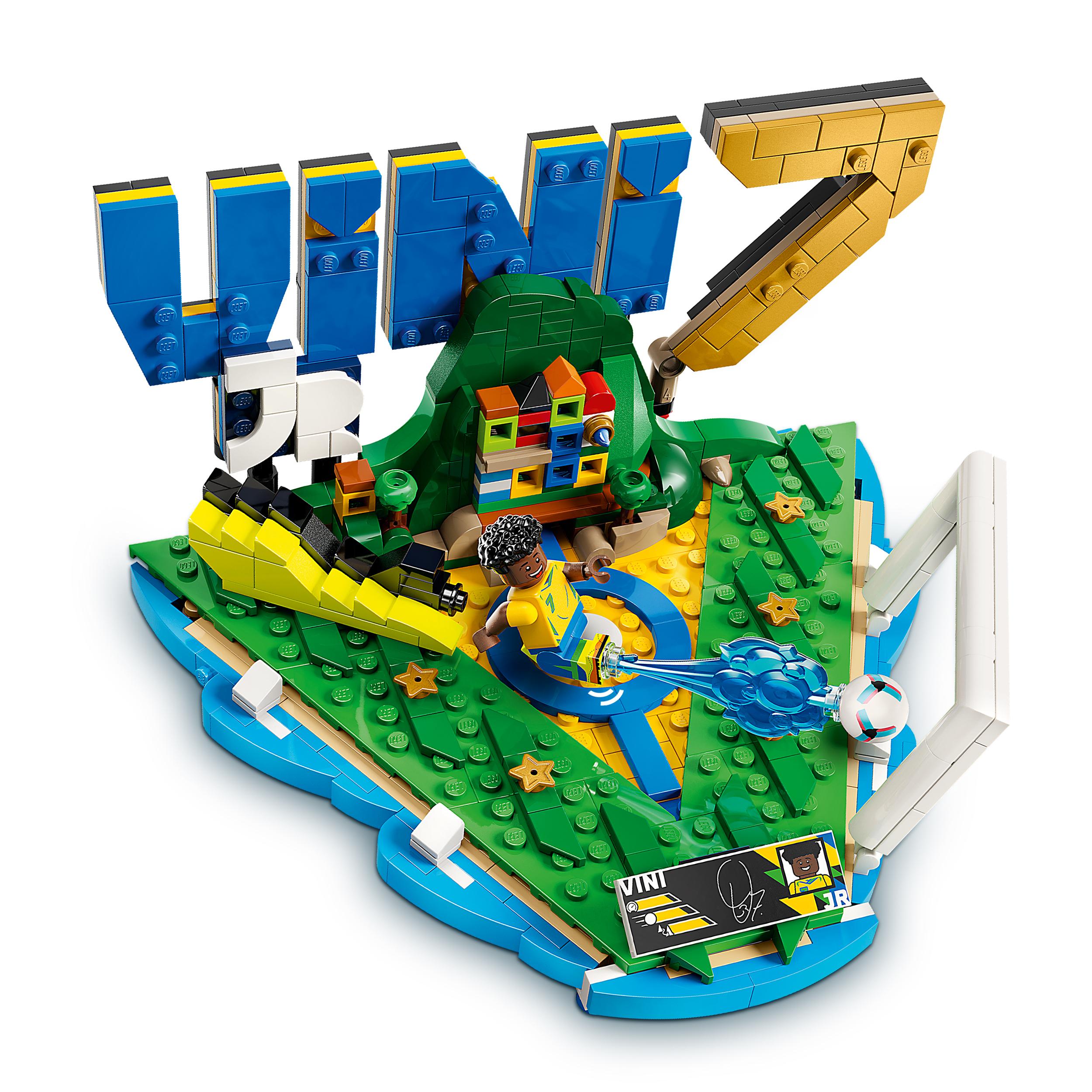 Voir la diapositive 4 : LEGO LEGO Editions 43027 Vinicius Jr. – Best Of - Jeu 10 ans - Décoration de Chambre d'Enfant