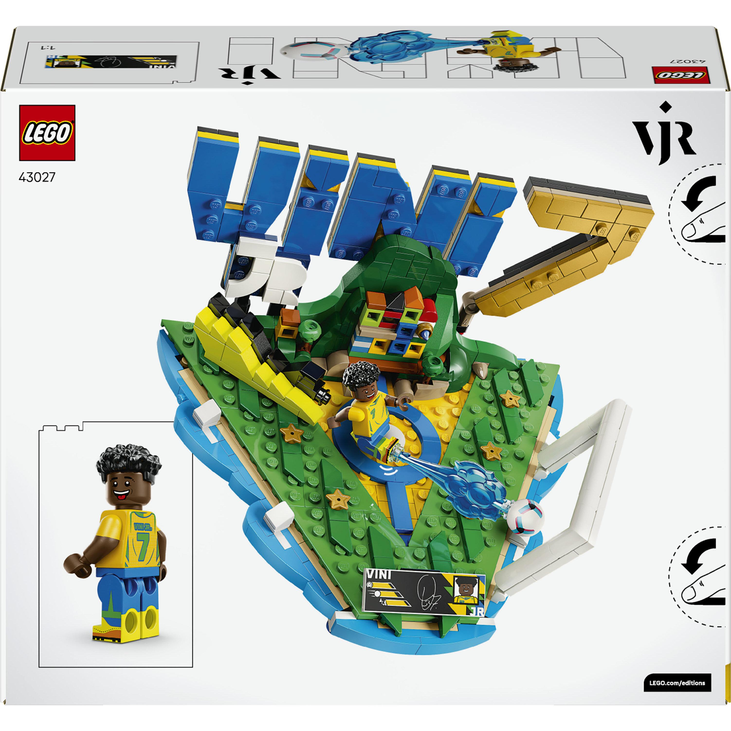 Voir la diapositive 7 : LEGO LEGO Editions 43027 Vinicius Jr. – Best Of - Jeu 10 ans - Décoration de Chambre d'Enfant