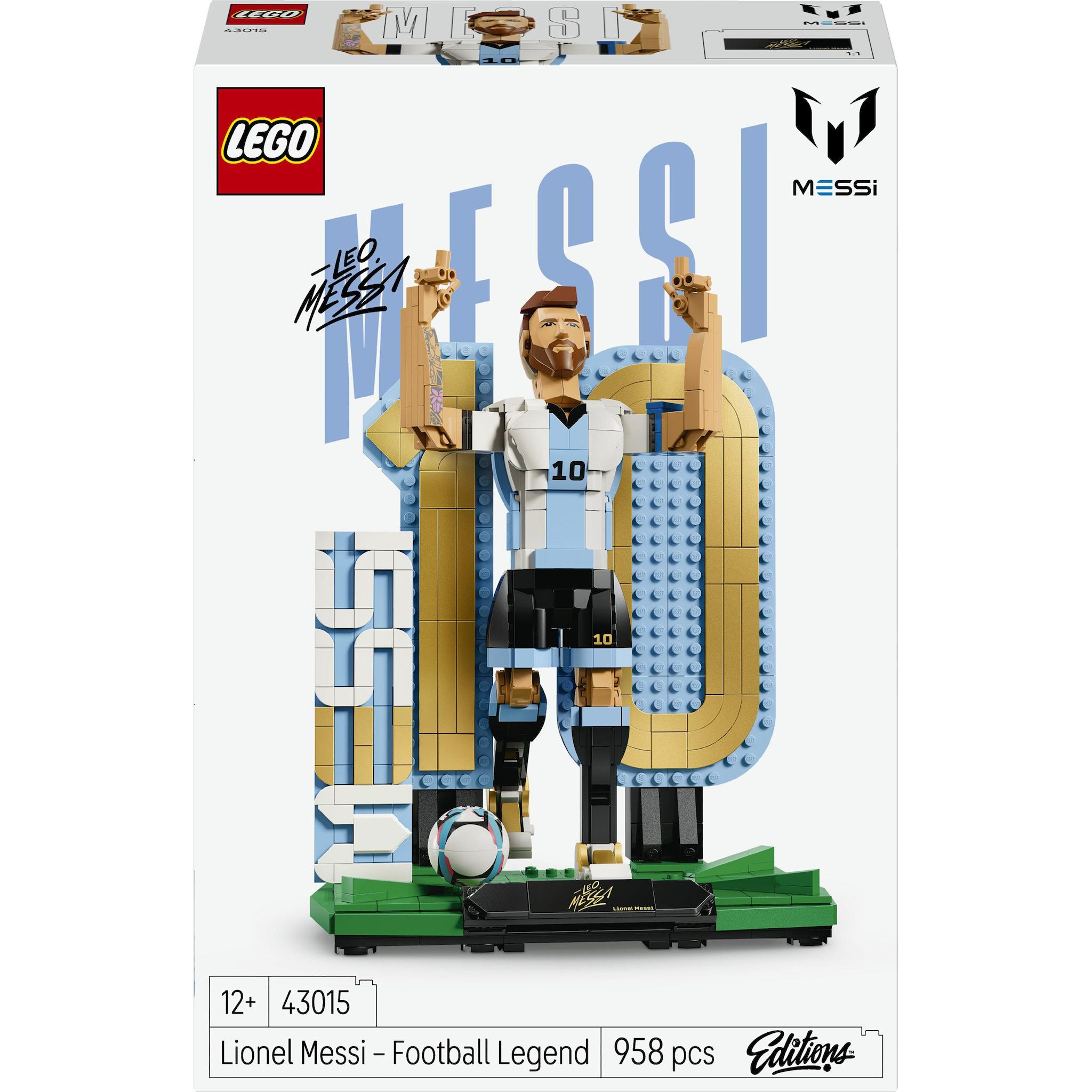 LEGO Editions 43015 - Leo Messi Legend