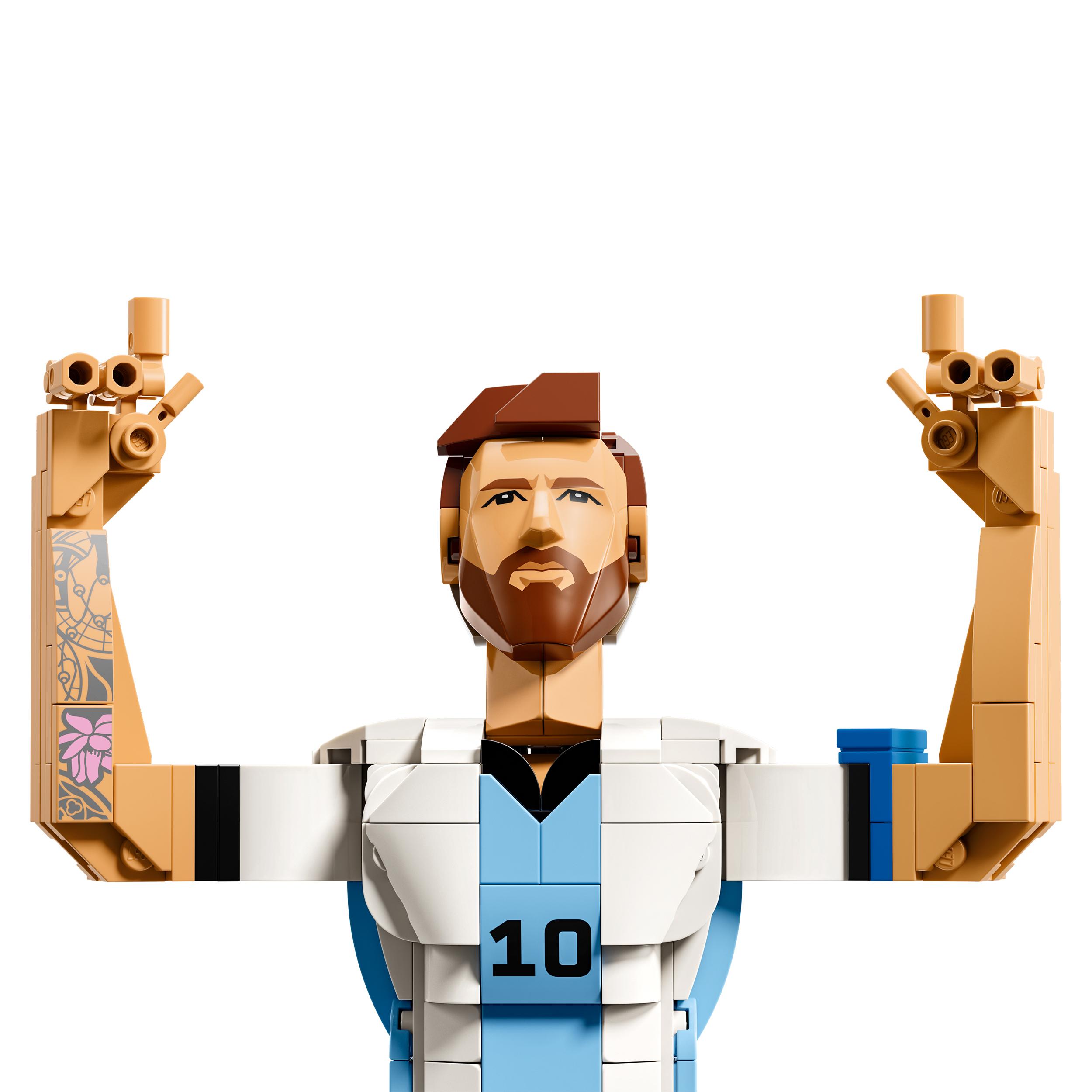 Voir la diapositive 5 : LEGO LEGO Editions 43015 Lionel Messi – Légende du Foot - Jeu 10 ans - Déco Chambre d'Enfant