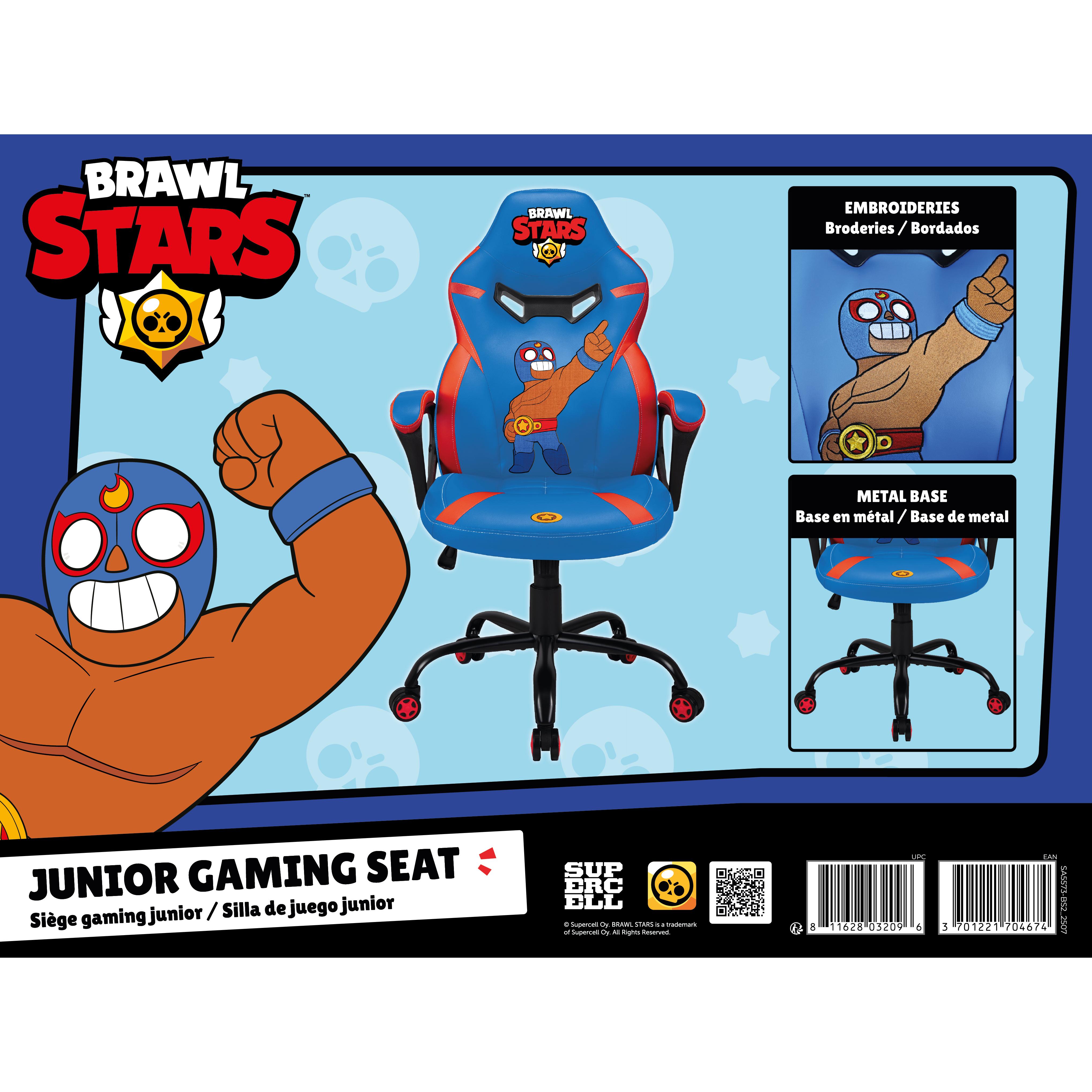 Voir la diapositive 2 : SUBSONIC Siège Gaming Junior Brawl Star Bleu