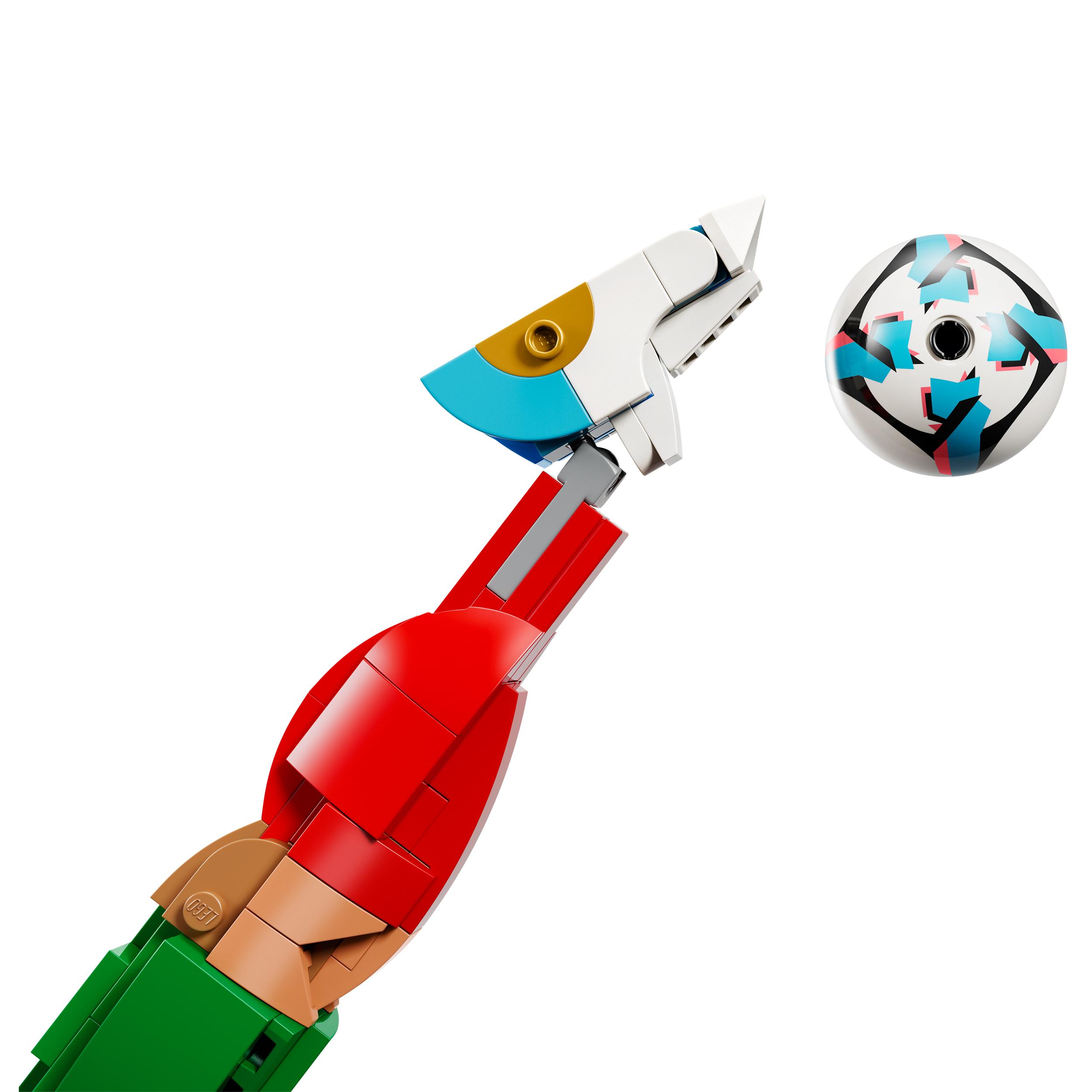 Voir la diapositive 5 : LEGO LEGO Editions 43016 Cristiano Ronaldo – Légende du Foot - Jeu 10 ans - Décoration Chambre