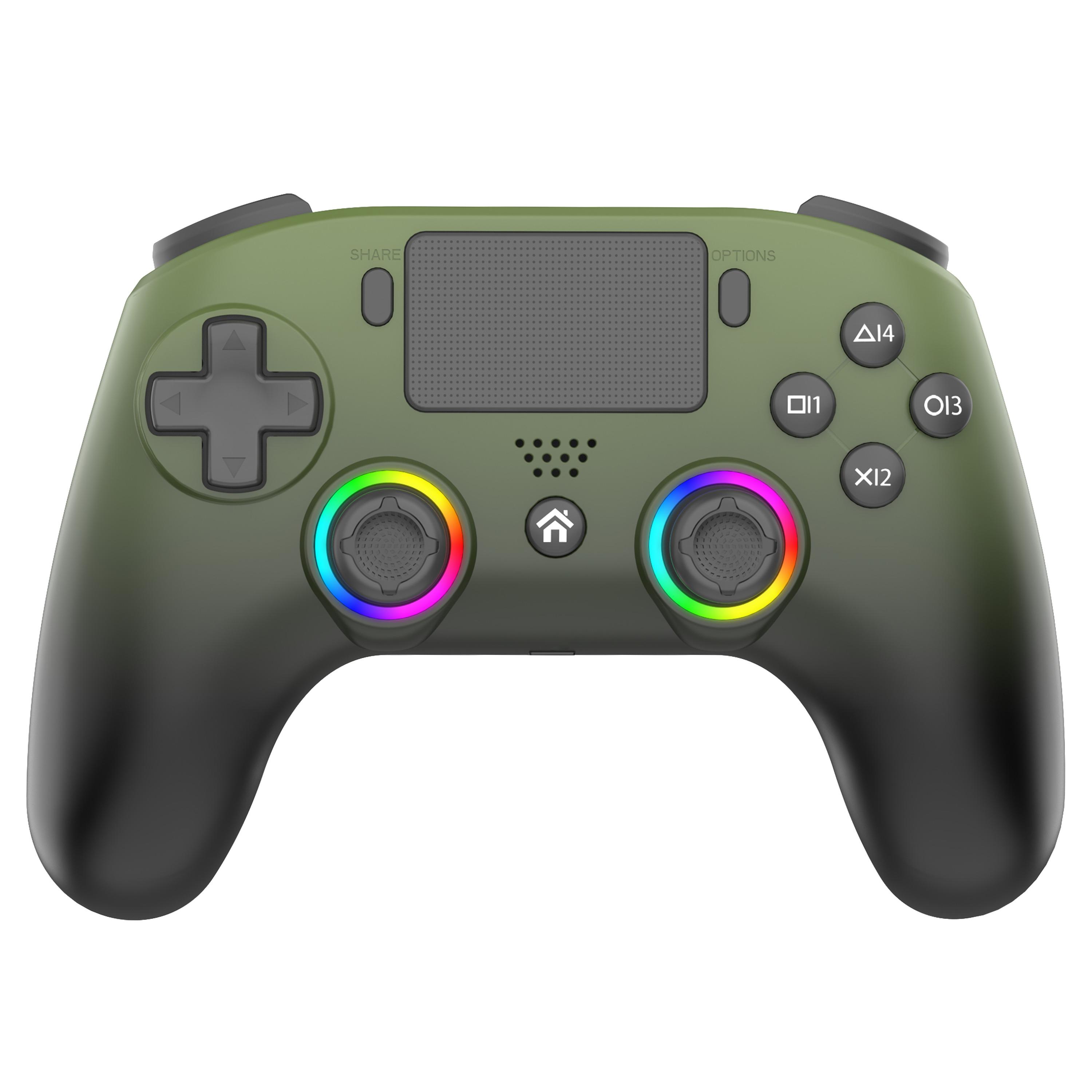 Voir la diapositive 3 : SUBSONIC Manette Sans Fil LED MG PS5 Verte