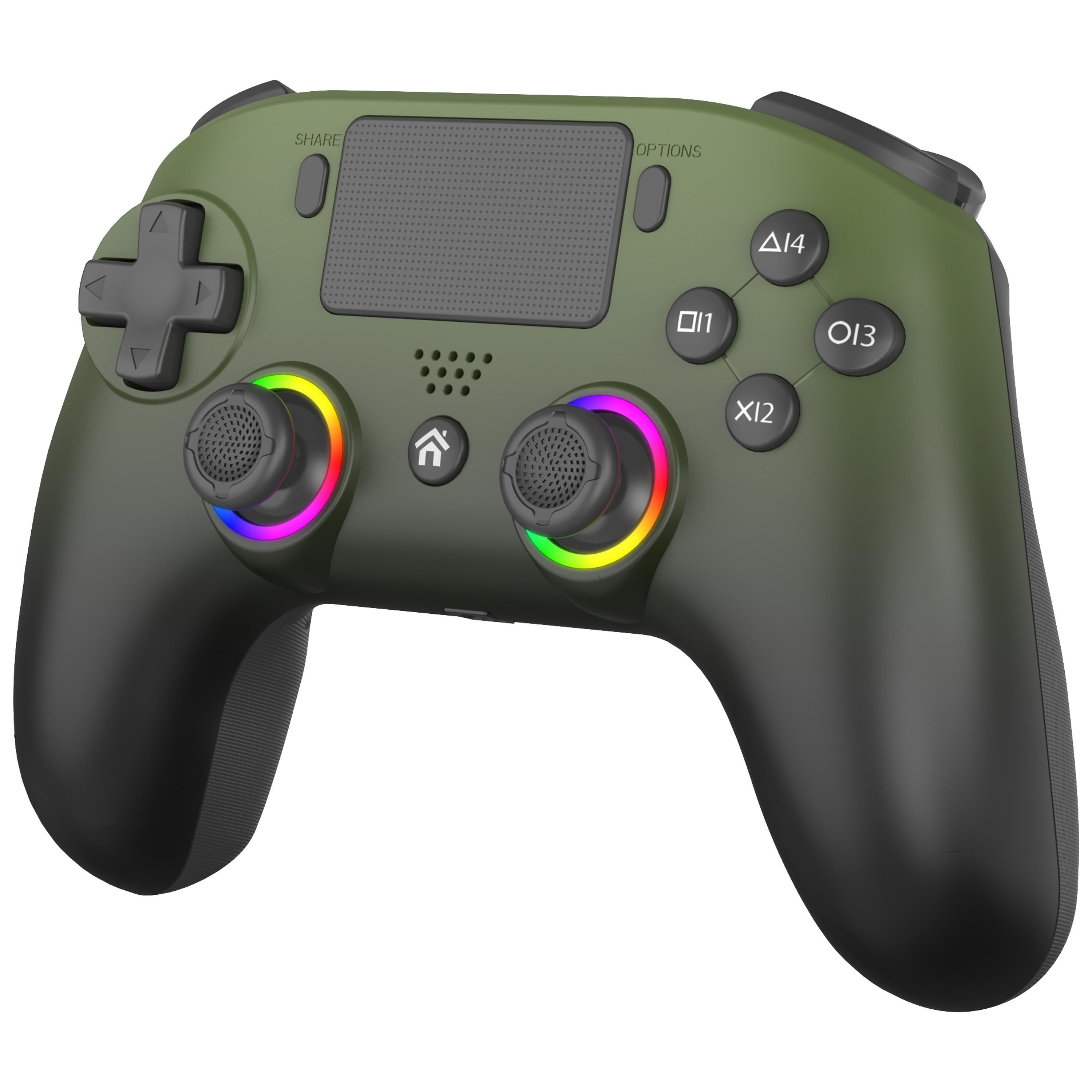 Voir la diapositive 4 : SUBSONIC Manette Sans Fil LED MG PS5 Verte