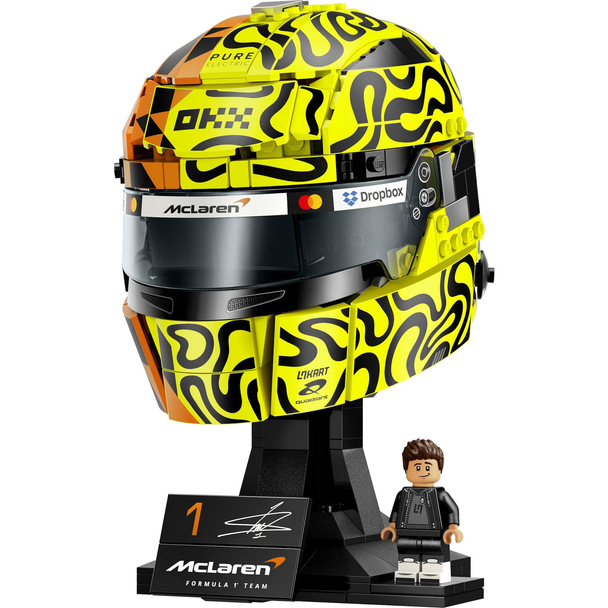 Voir la diapositive 2 : LEGO Editions 43023 - Casque F1 Nooris