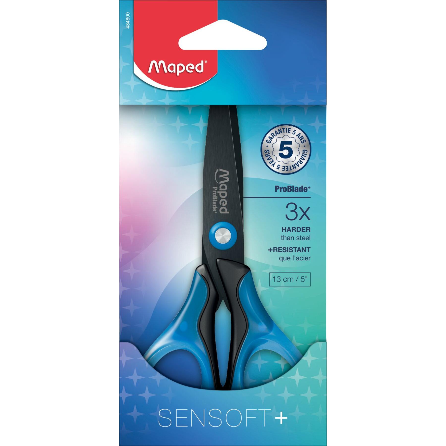 MAPED Ciseaux Sensoft 13cm titanium