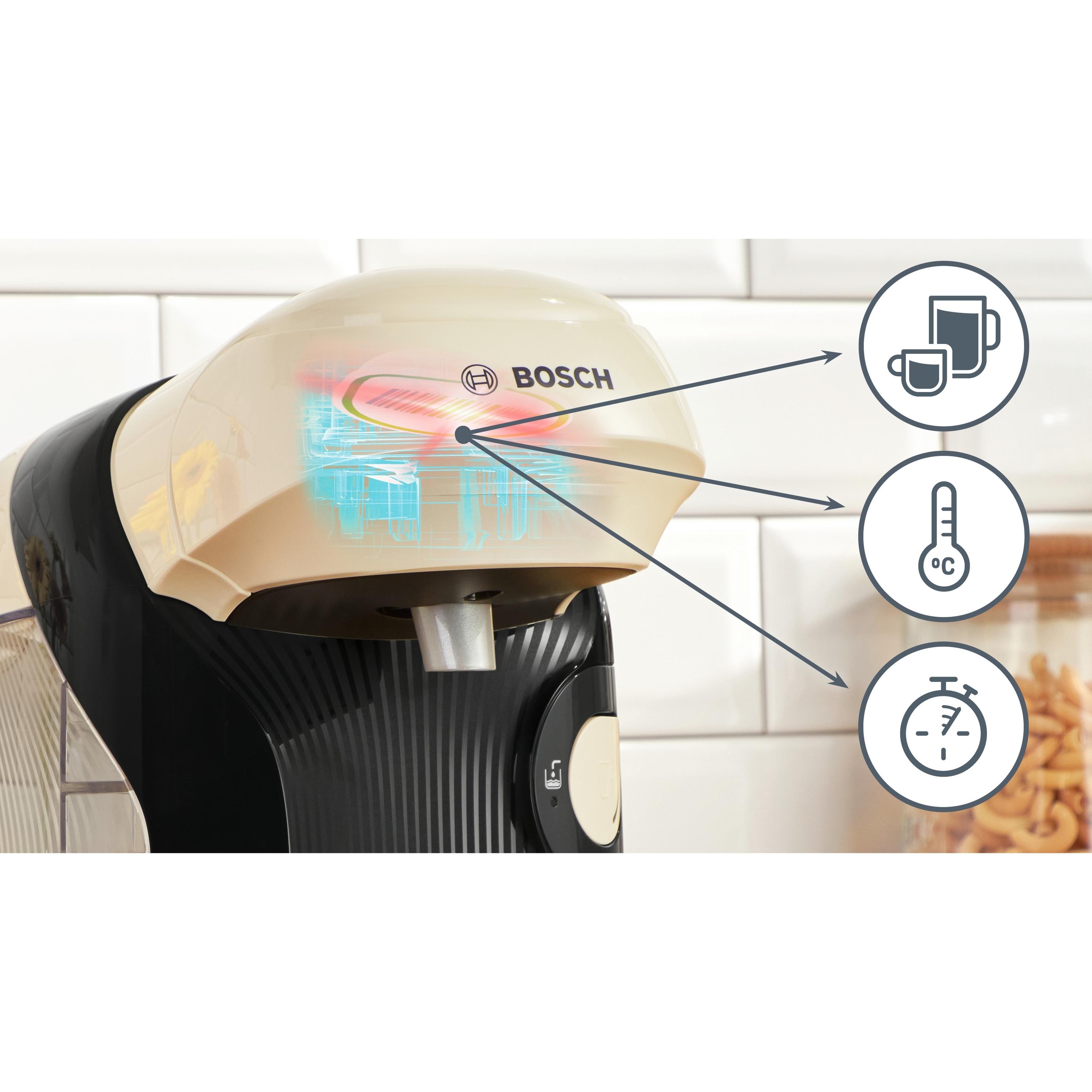 Voir la diapositive 8 : BOSCH Machine à café multi-boissons Tassimo TAS117E - Vanille
