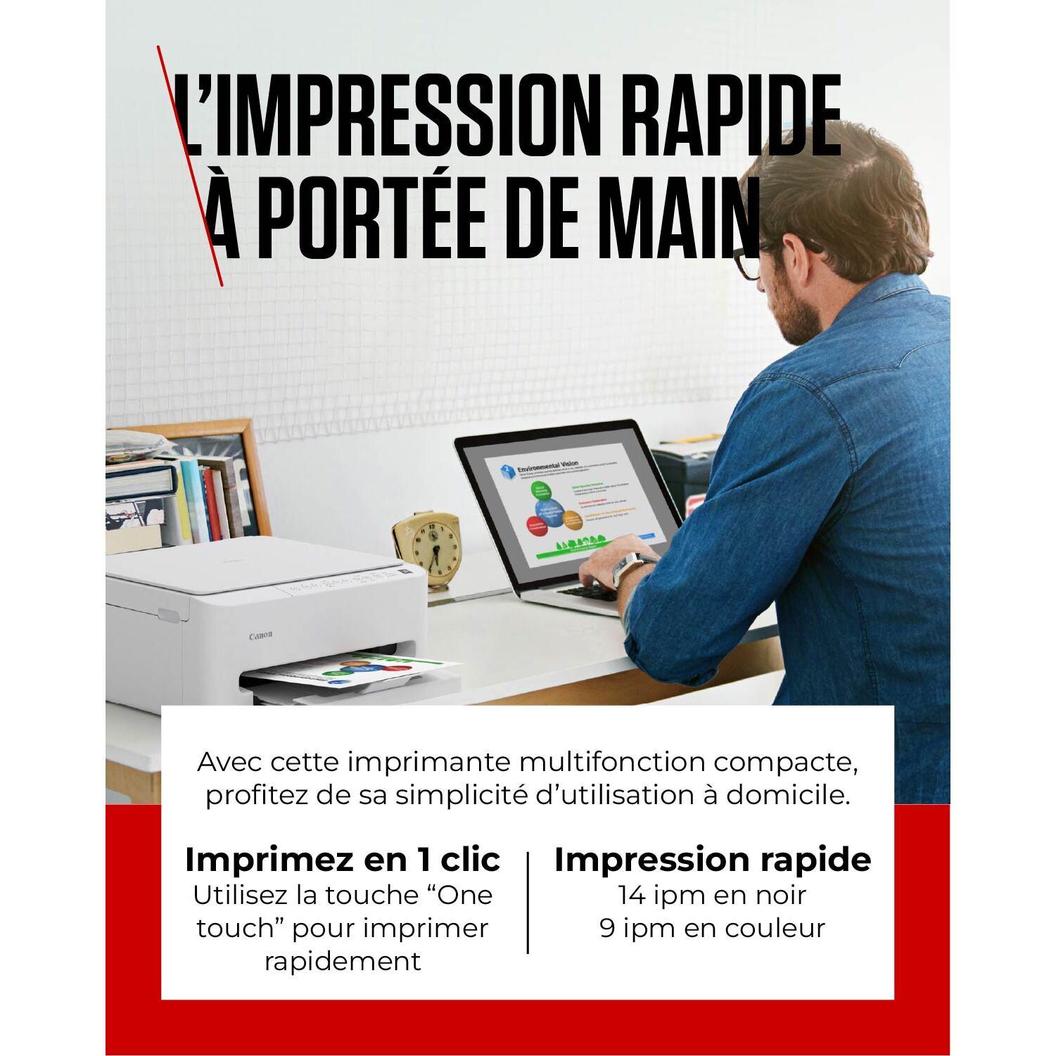 Voir la diapositive 4 : CANON Imprimante TS4150I
