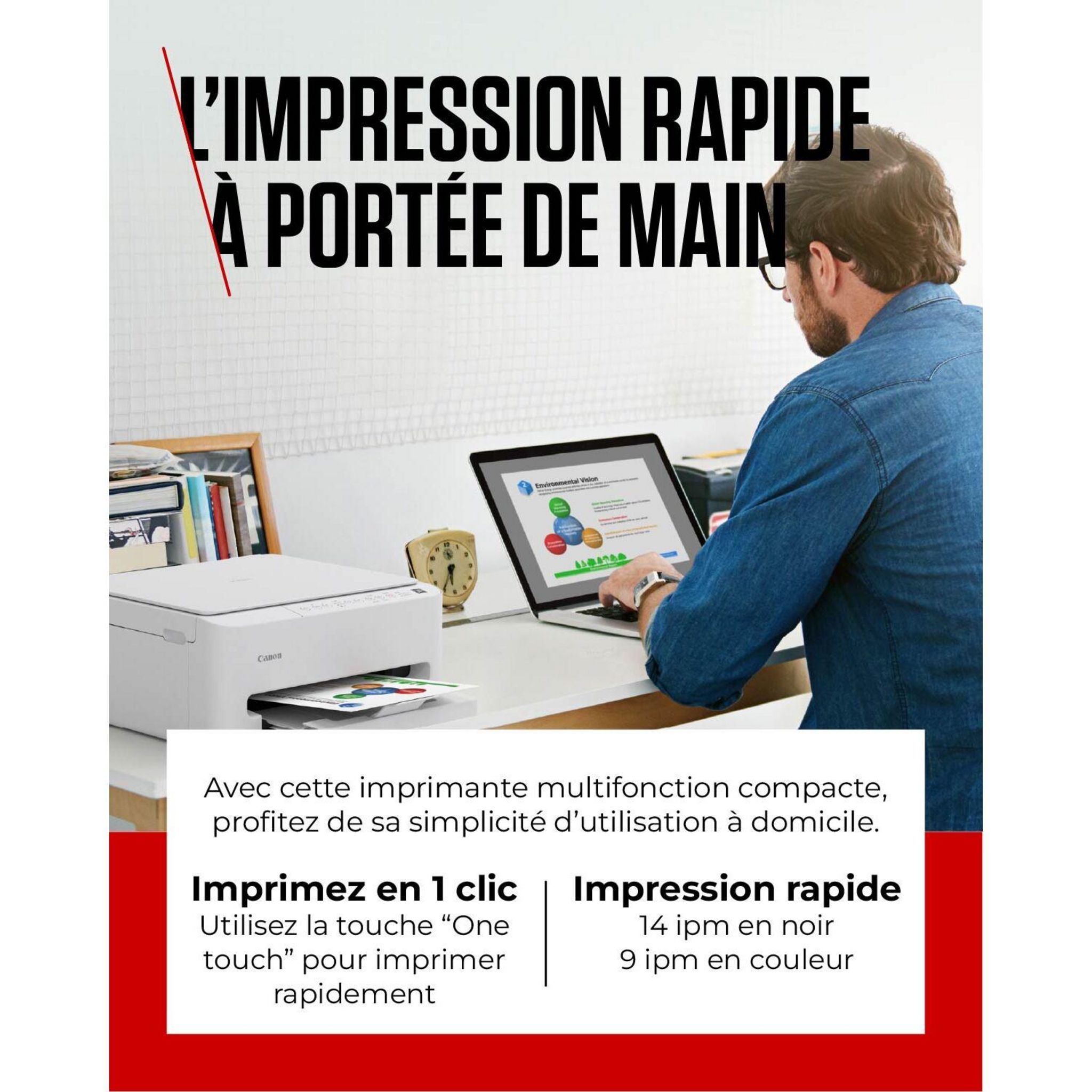 Voir la diapositive 4 : CANON Imprimante TS4150I