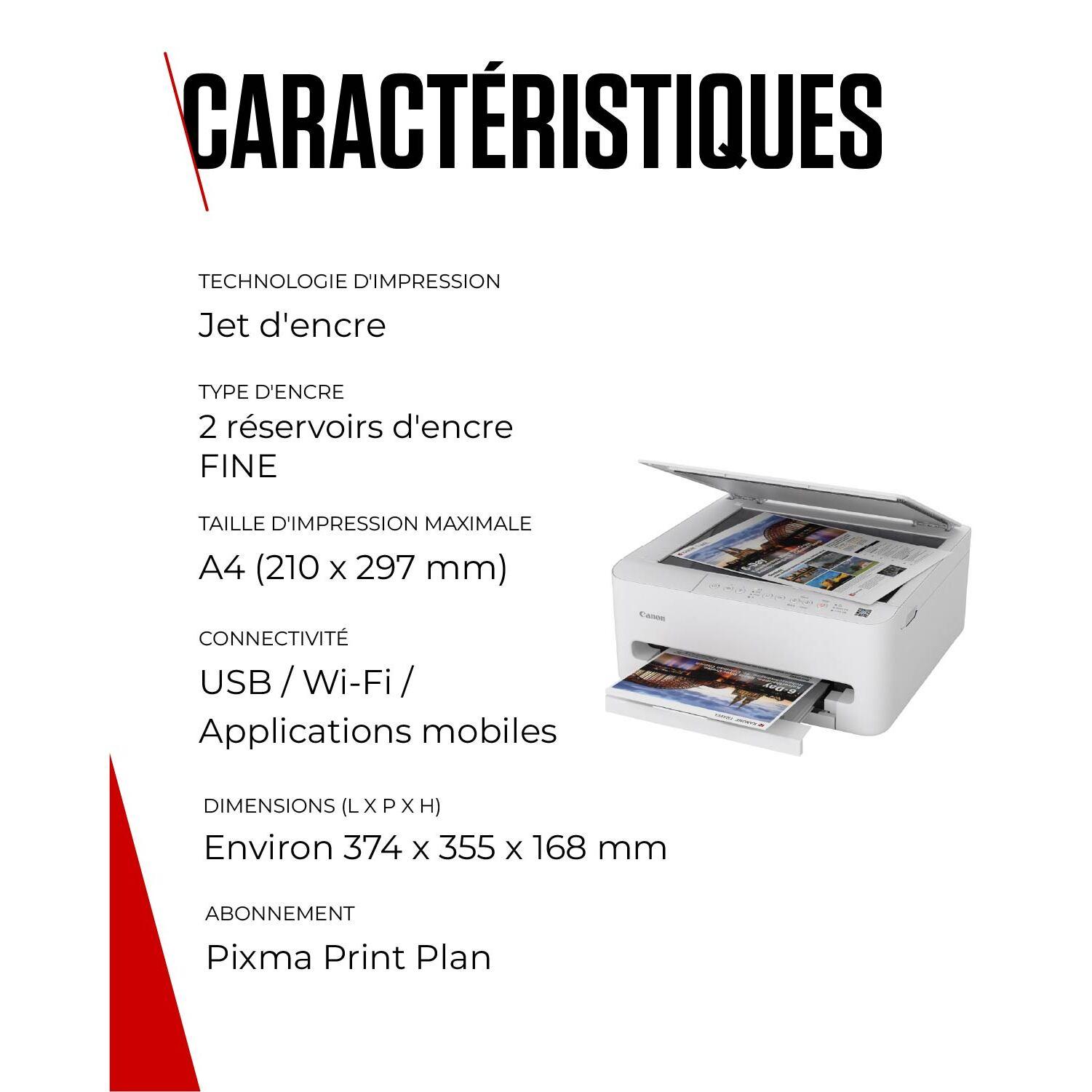 Voir la diapositive 6 : CANON Imprimante TS4150I