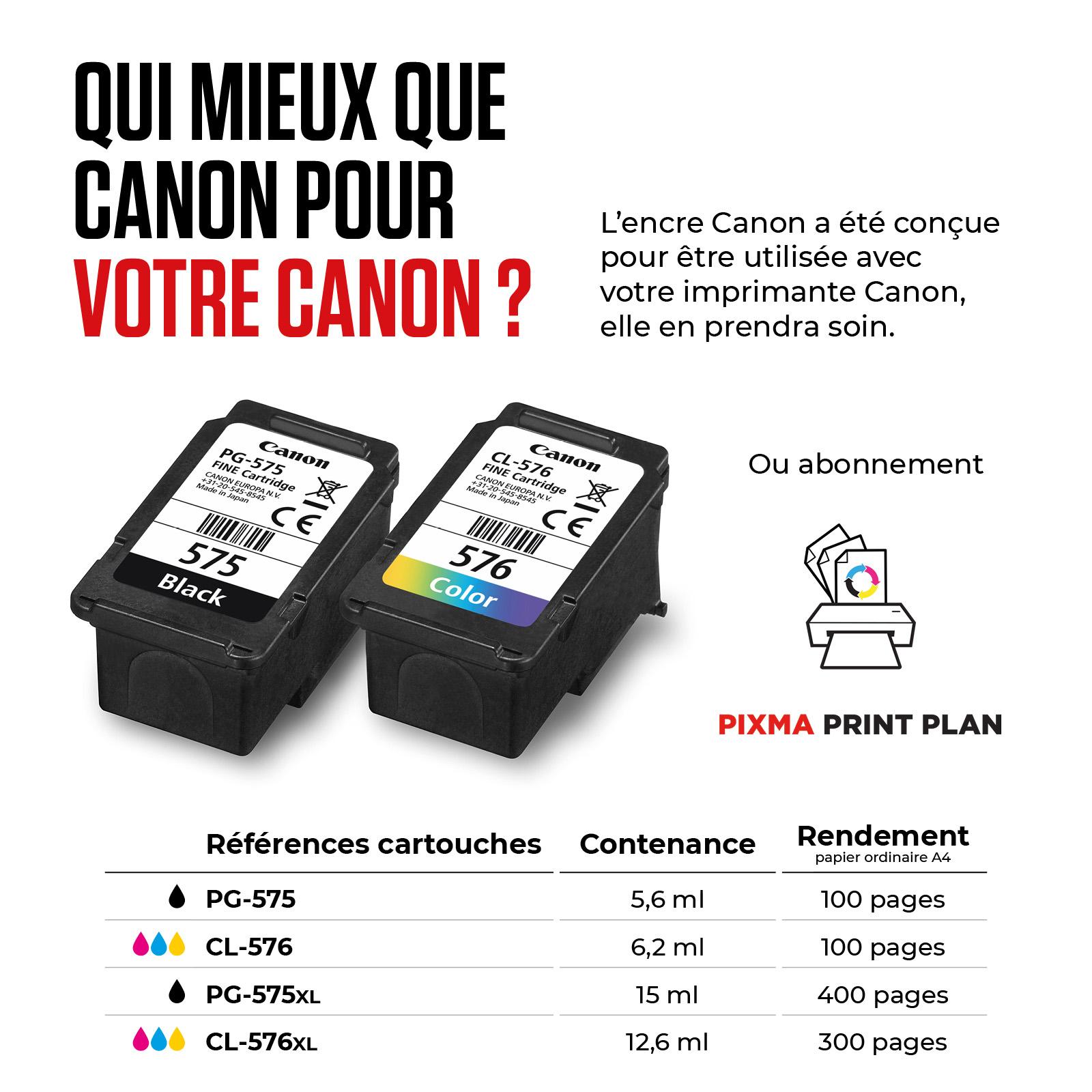 Voir la diapositive 4 : CANON Imprimante TS3750I - Noir