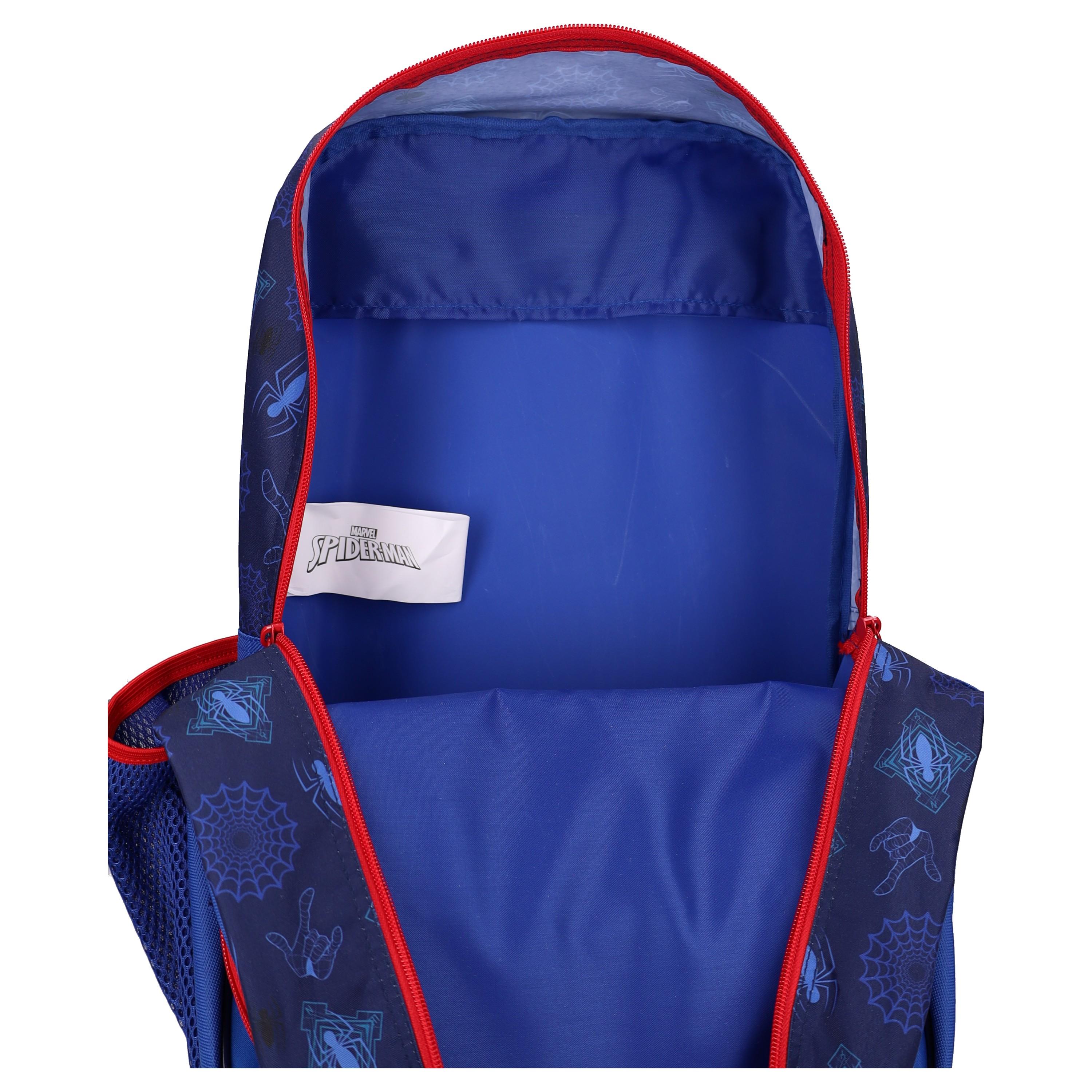 Voir la diapositive 5 : AUCHAN Sac à Dos à roulettes 2 compartiments Spiderman