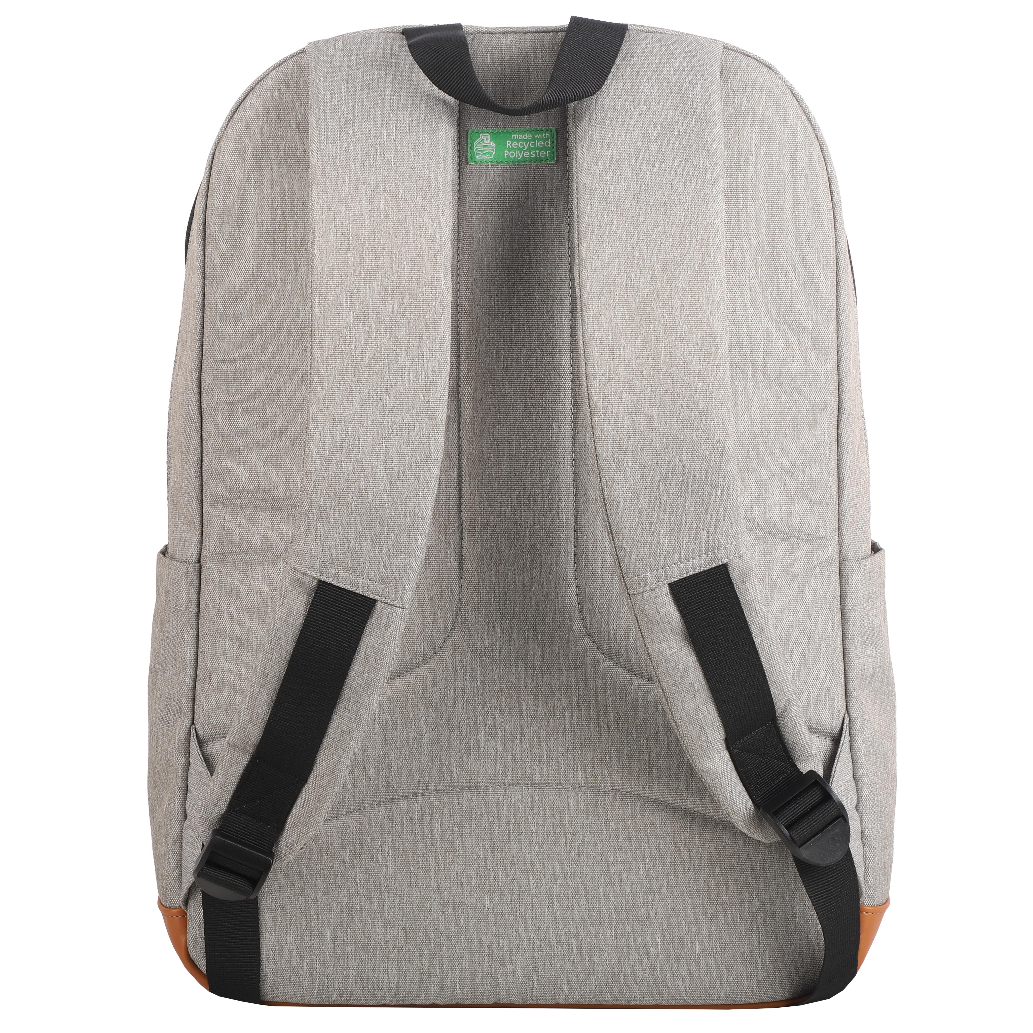 Voir la diapositive 2 : YOUNG'S ATTITUDE Sac à Dos 3 compartiments Gris Eco