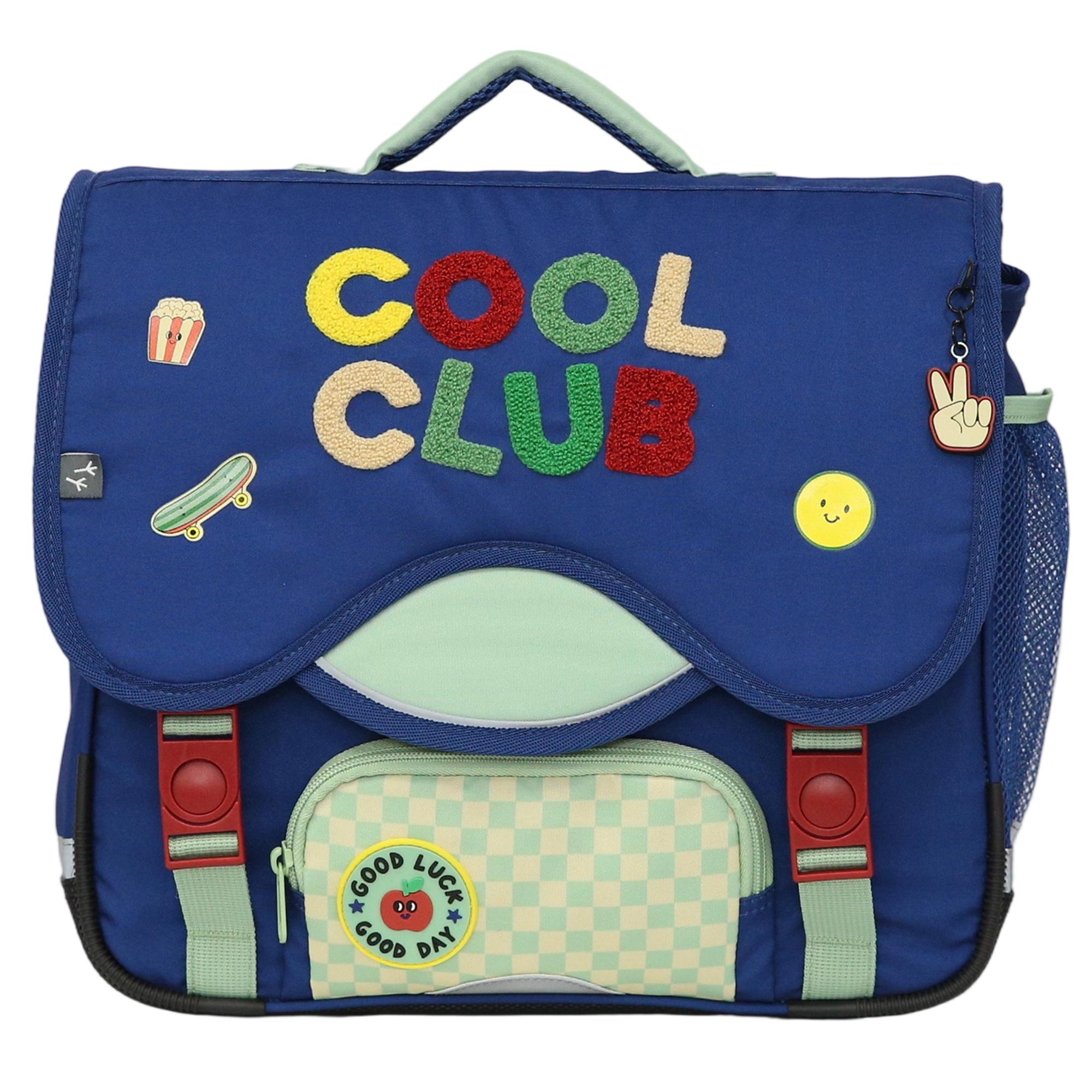 AUCHAN Cartable couleur Retro 36cm