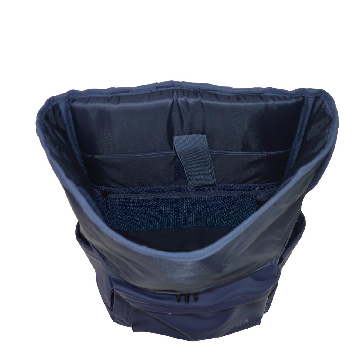 Voir la diapositive 4 : YOUNG'S ATTITUDE Sac à Dos New Shape Rolltop - Bleu